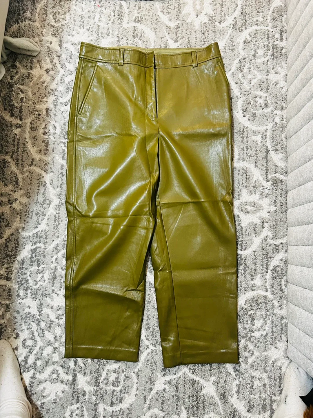 Babaton Vegan Leather Pants - Size 12