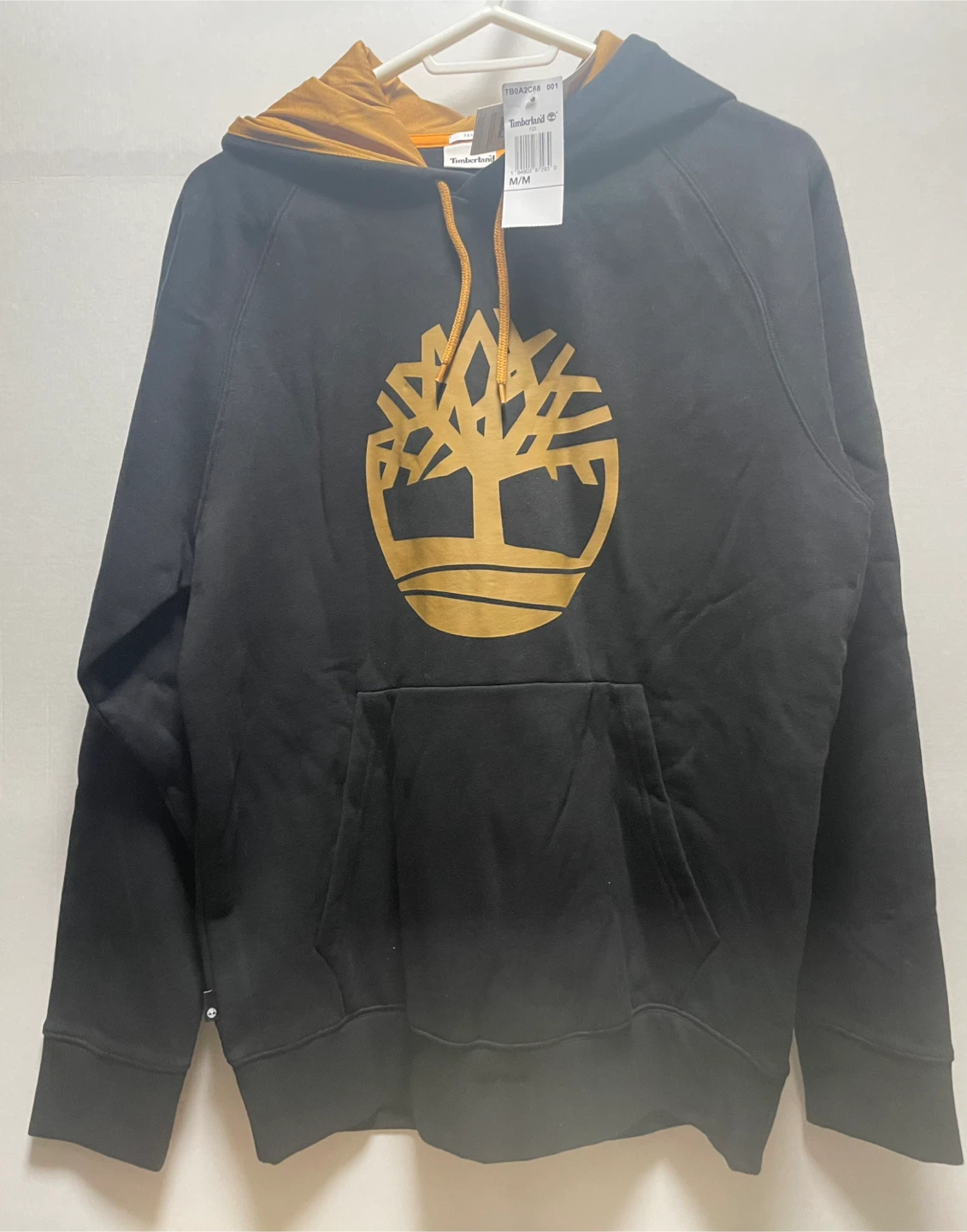 Timberland Black/Tan Hoodie - Size M/M