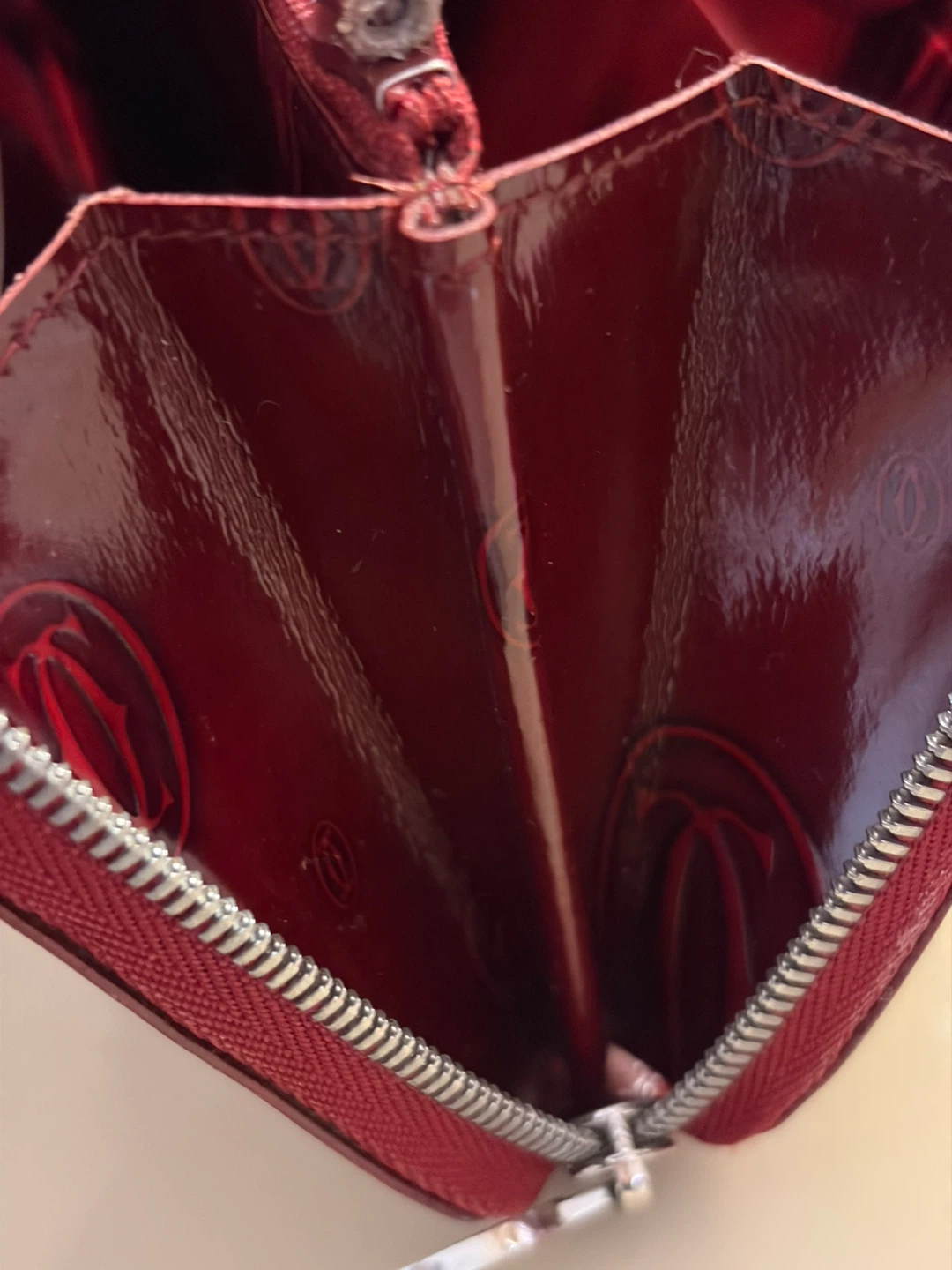 Vintage Cartier Must de Cartier Red Wallet - photo 5