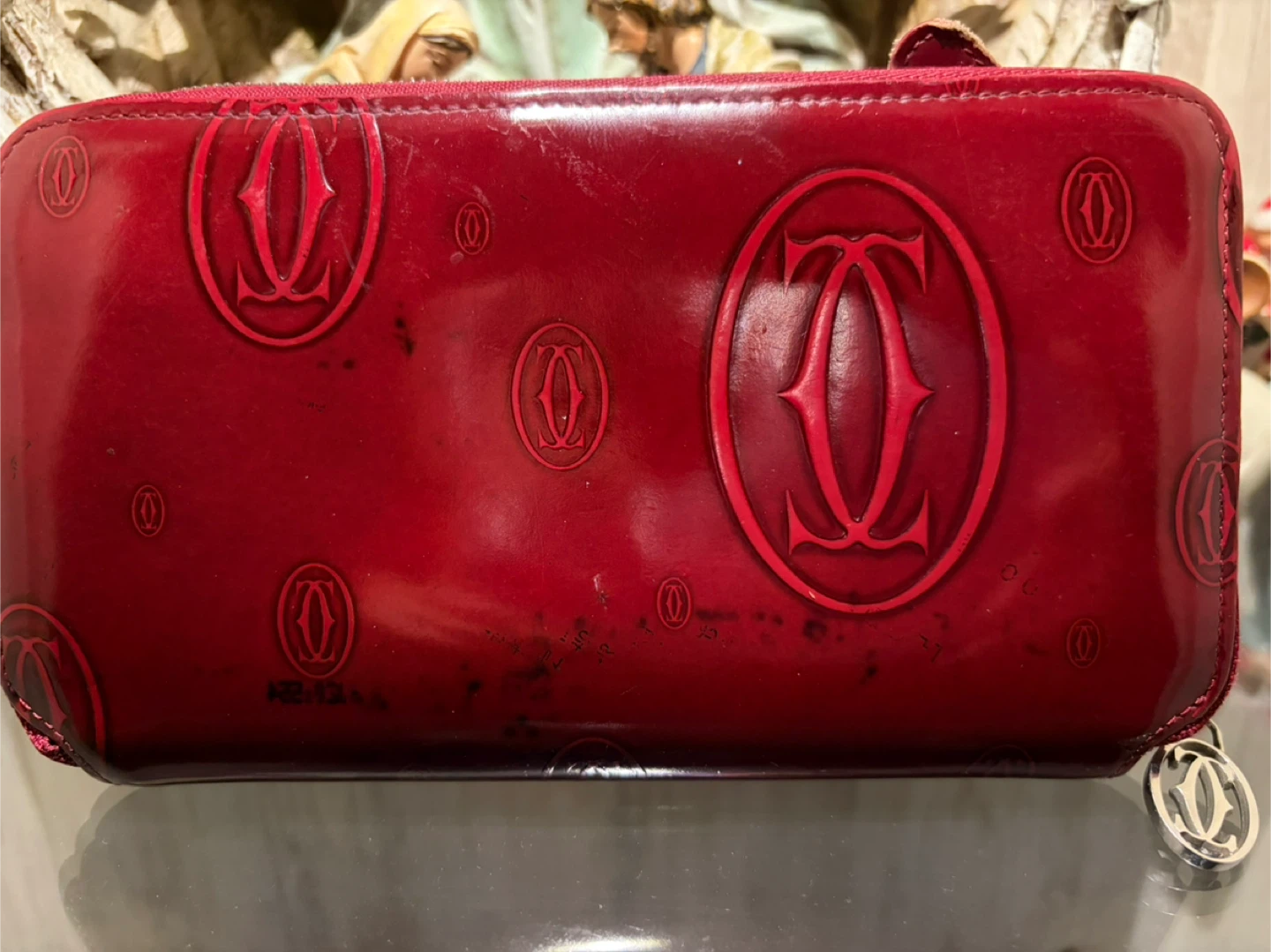 Vintage Cartier Must de Cartier Red Wallet - photo 2