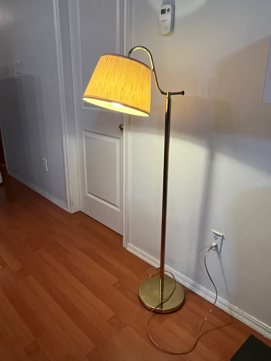 Gold Finish Floor Lamp
