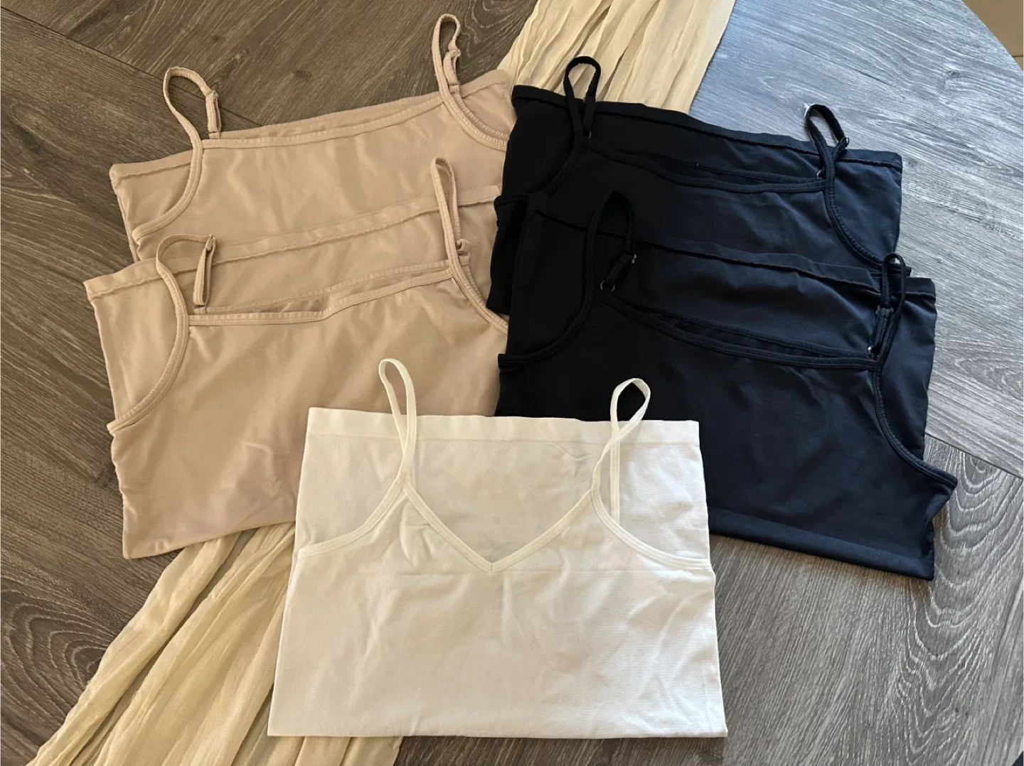 A Set of Basic Tank Tops - Women’s Size M