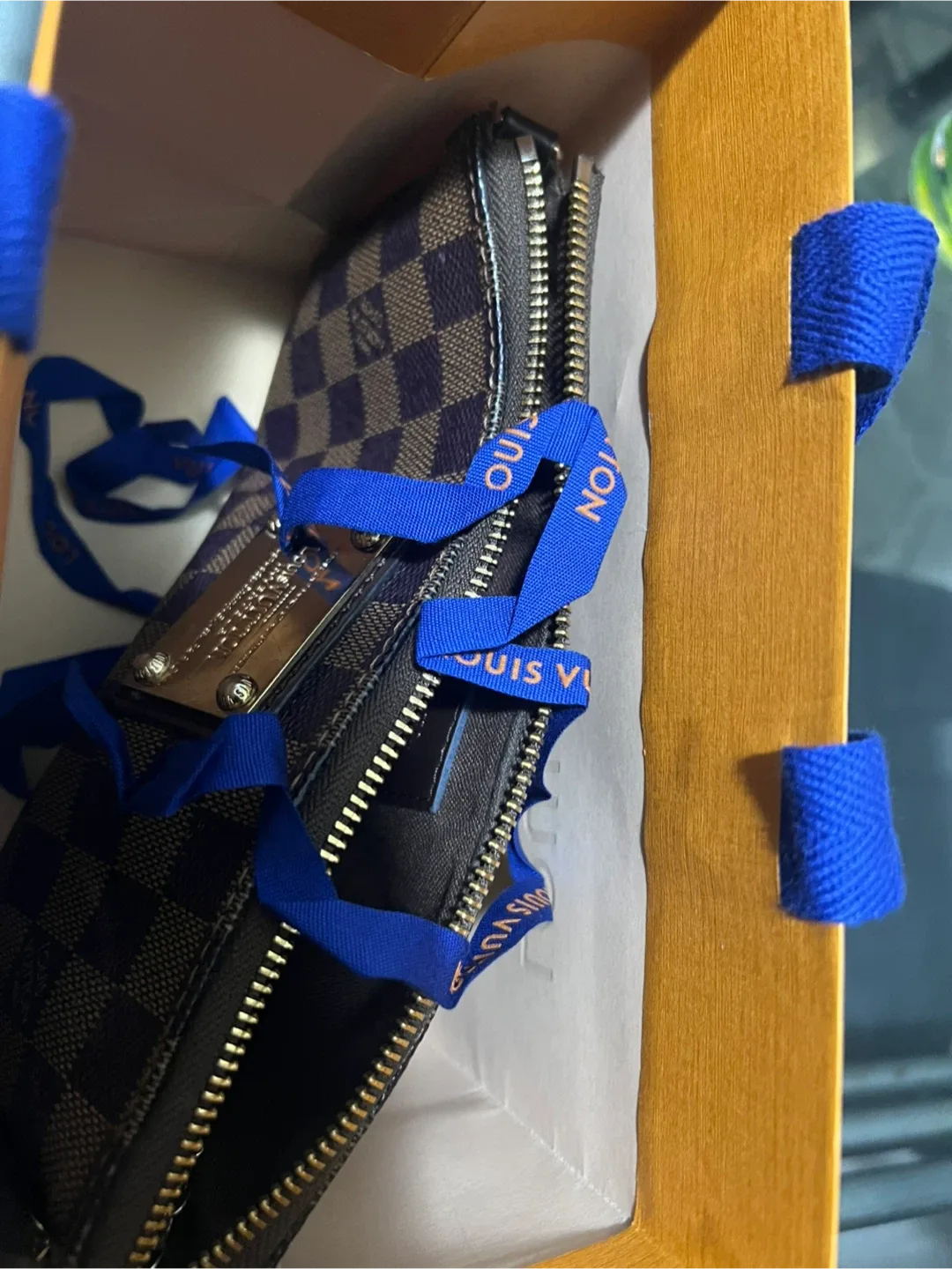 Louis Vuitton Damier Ebene Pochette Accessories NM image indicator(10)