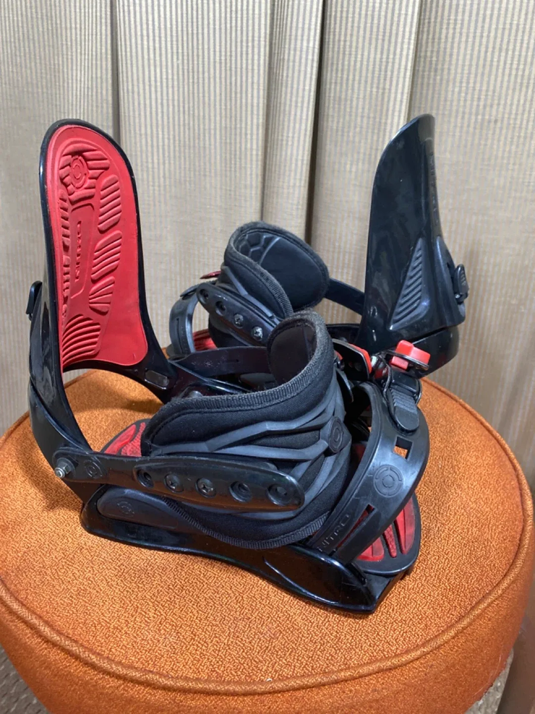 Nitro Snowboard Bindings - Black & Red