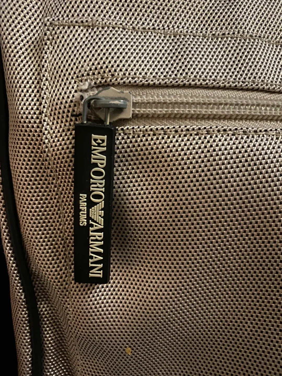 Emporio Armani Beige Crossbody Bag