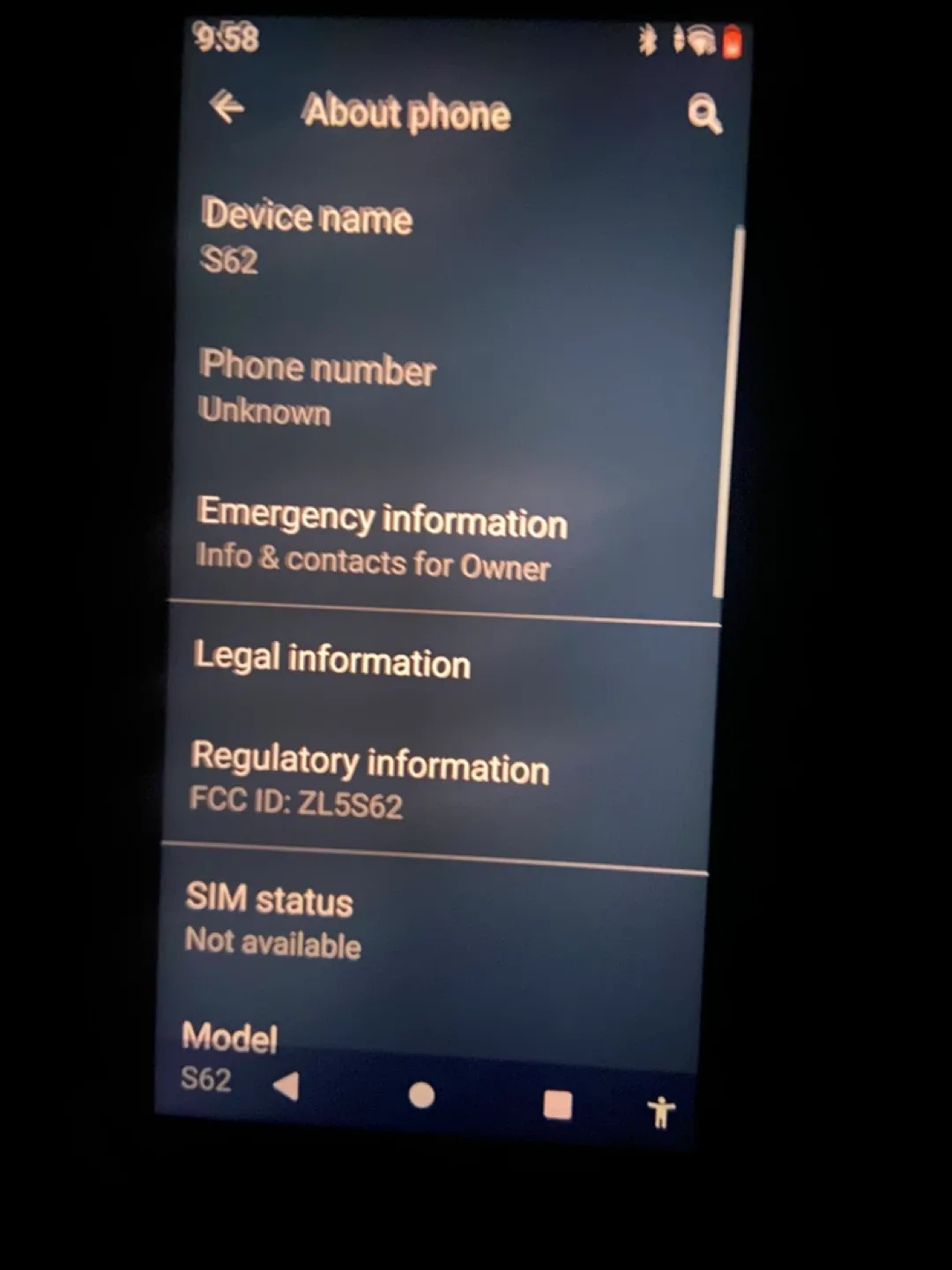 #clean out S62 Smartphone image indicator(2)