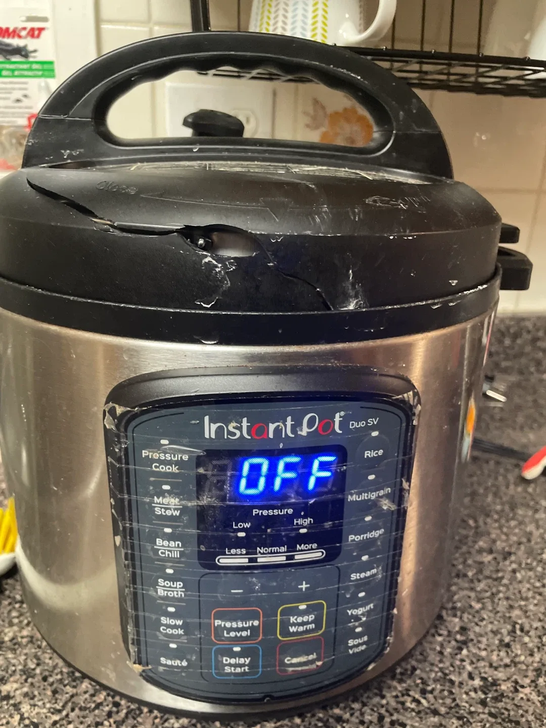 Damaged Instant Pot Duo SV