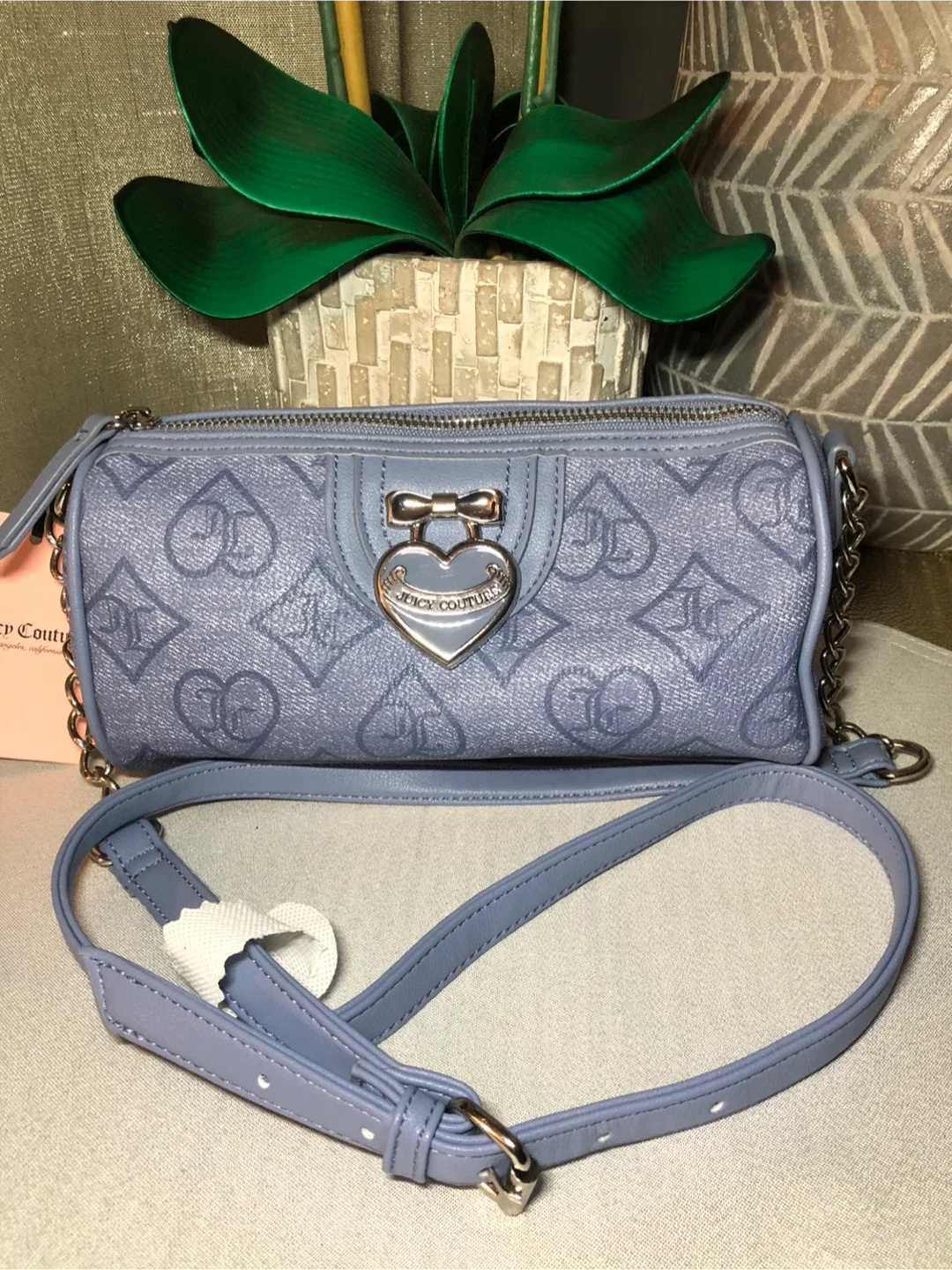 Juicy Couture Barrel Bag - Light Blue