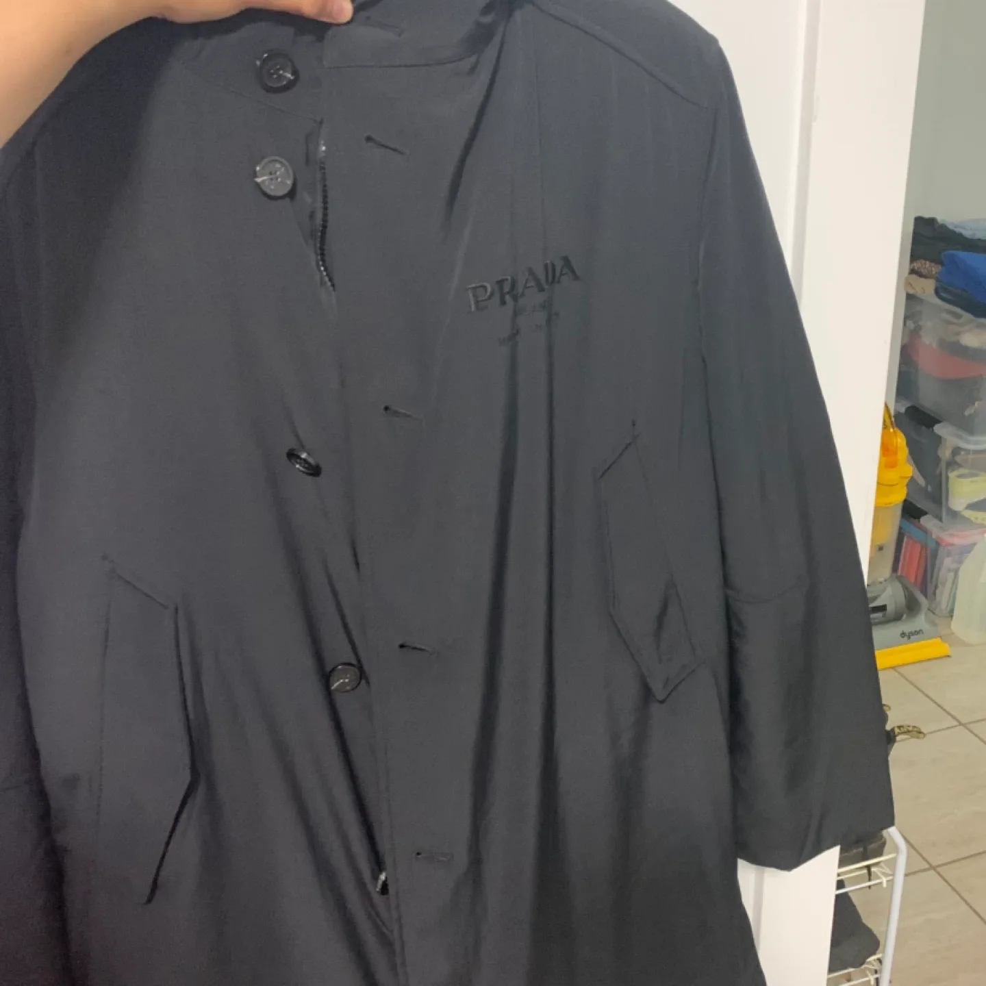 Prada Black Jacket~size M/L image indicator(2)