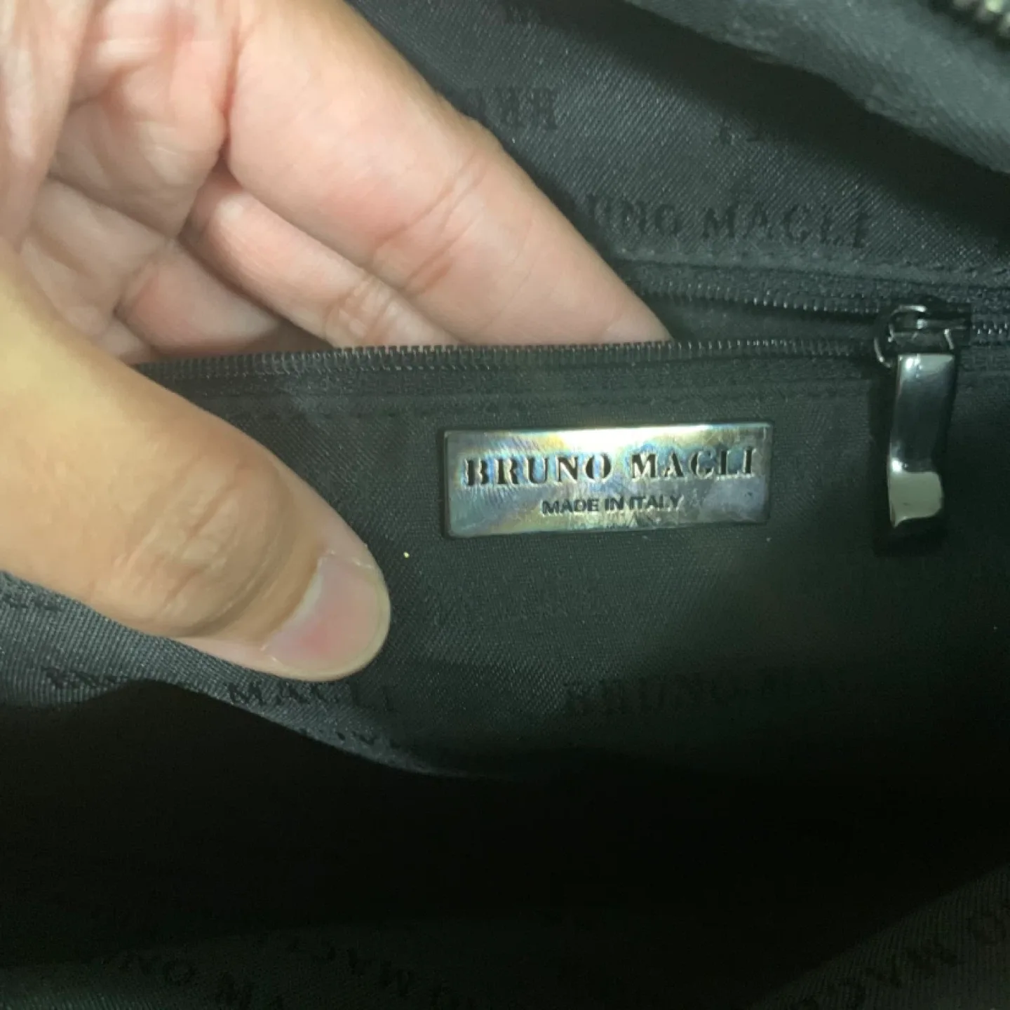 Bruno Magli Black Tote Bag image indicator(5)