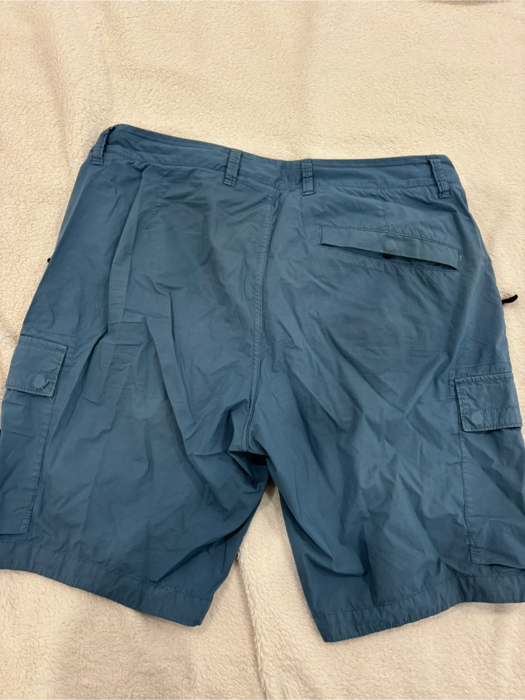 Stone Island Cargo Shorts - Blue - photo 4