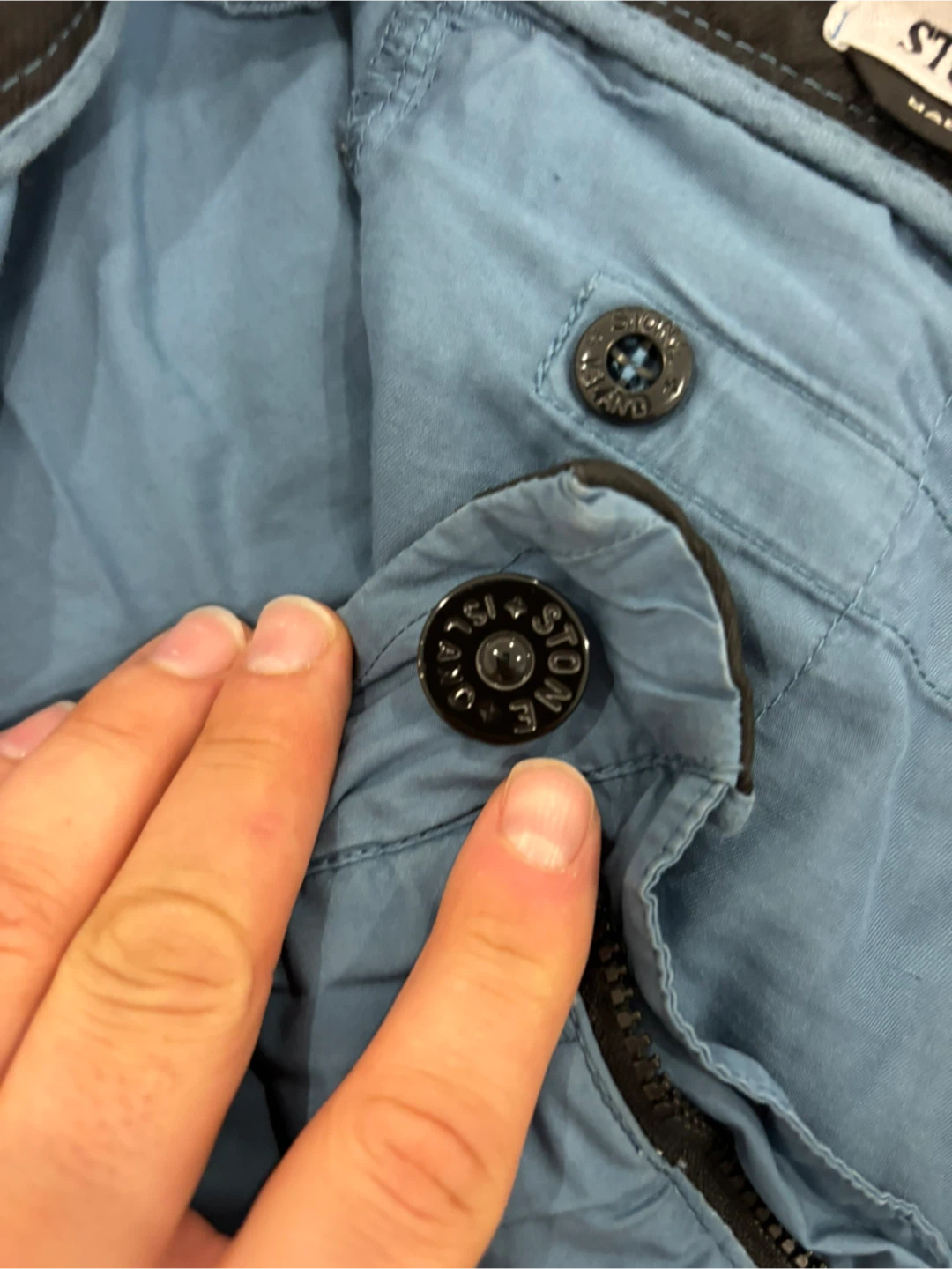 Stone Island Cargo Shorts - Blue - photo 5