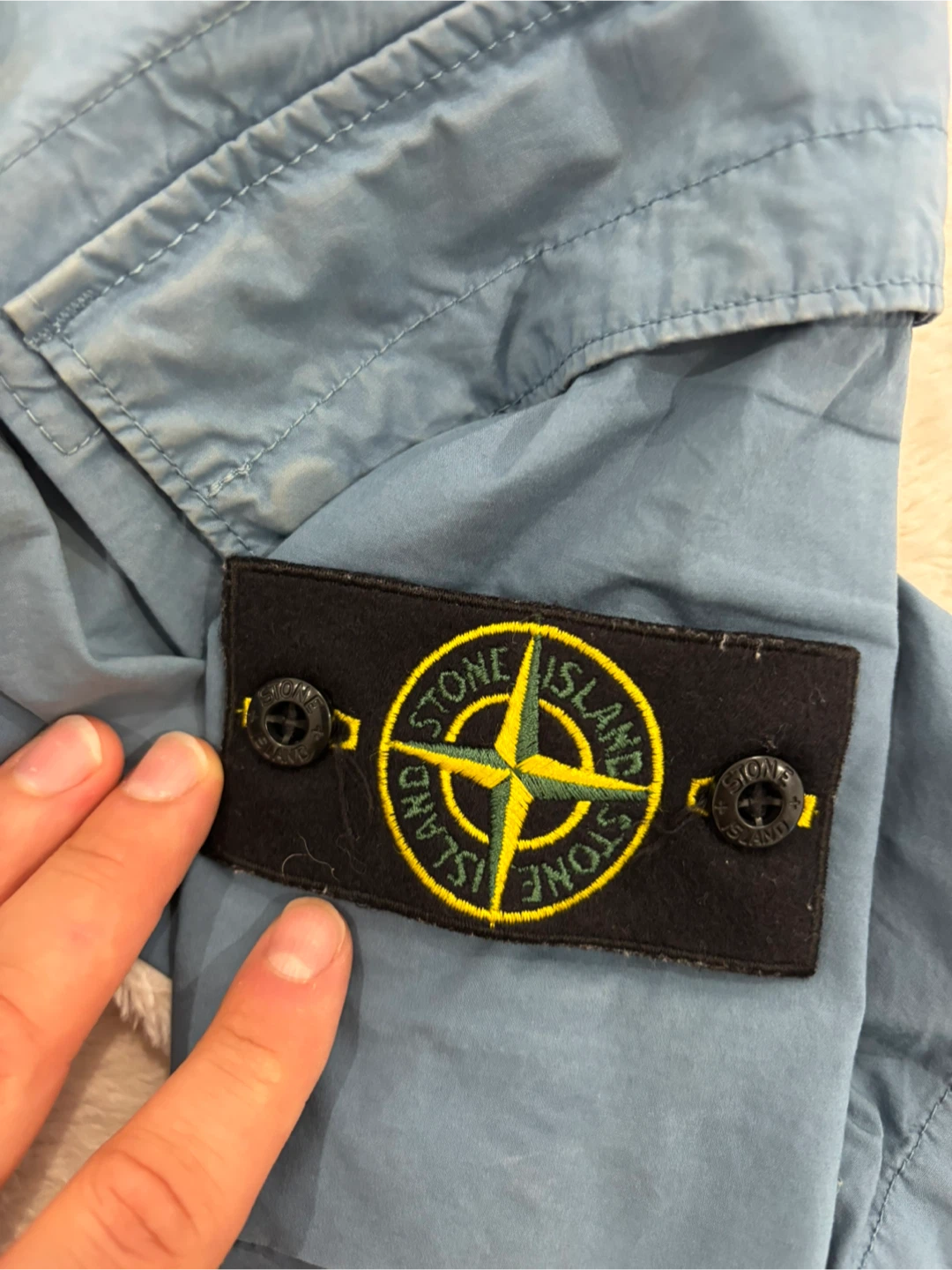 Stone Island Cargo Shorts - Blue - photo 2