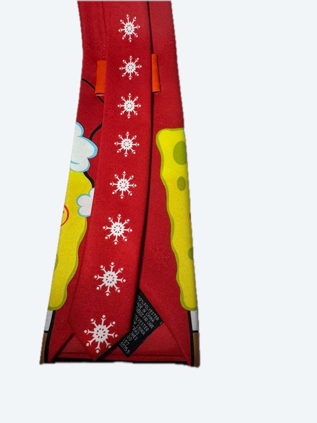 NEW Vintage Nickelodeon Spongebob Christmas Tie image indicator(4)