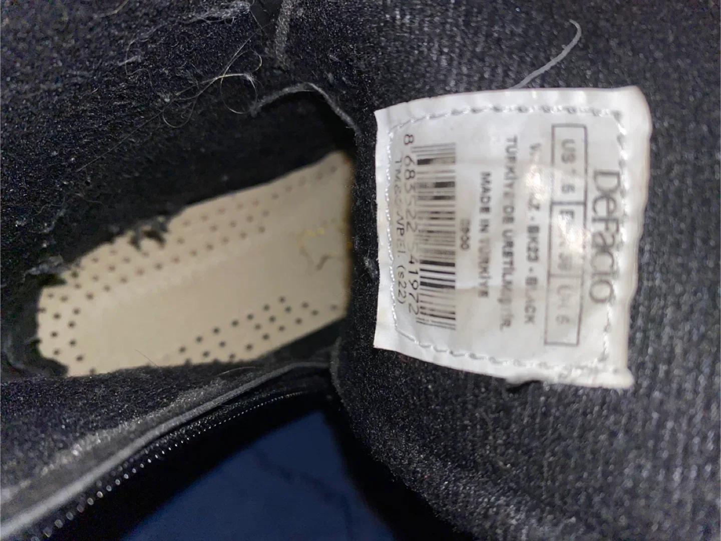 Defacto Harry Potter Black Boots - US 7.5 image indicator(4)