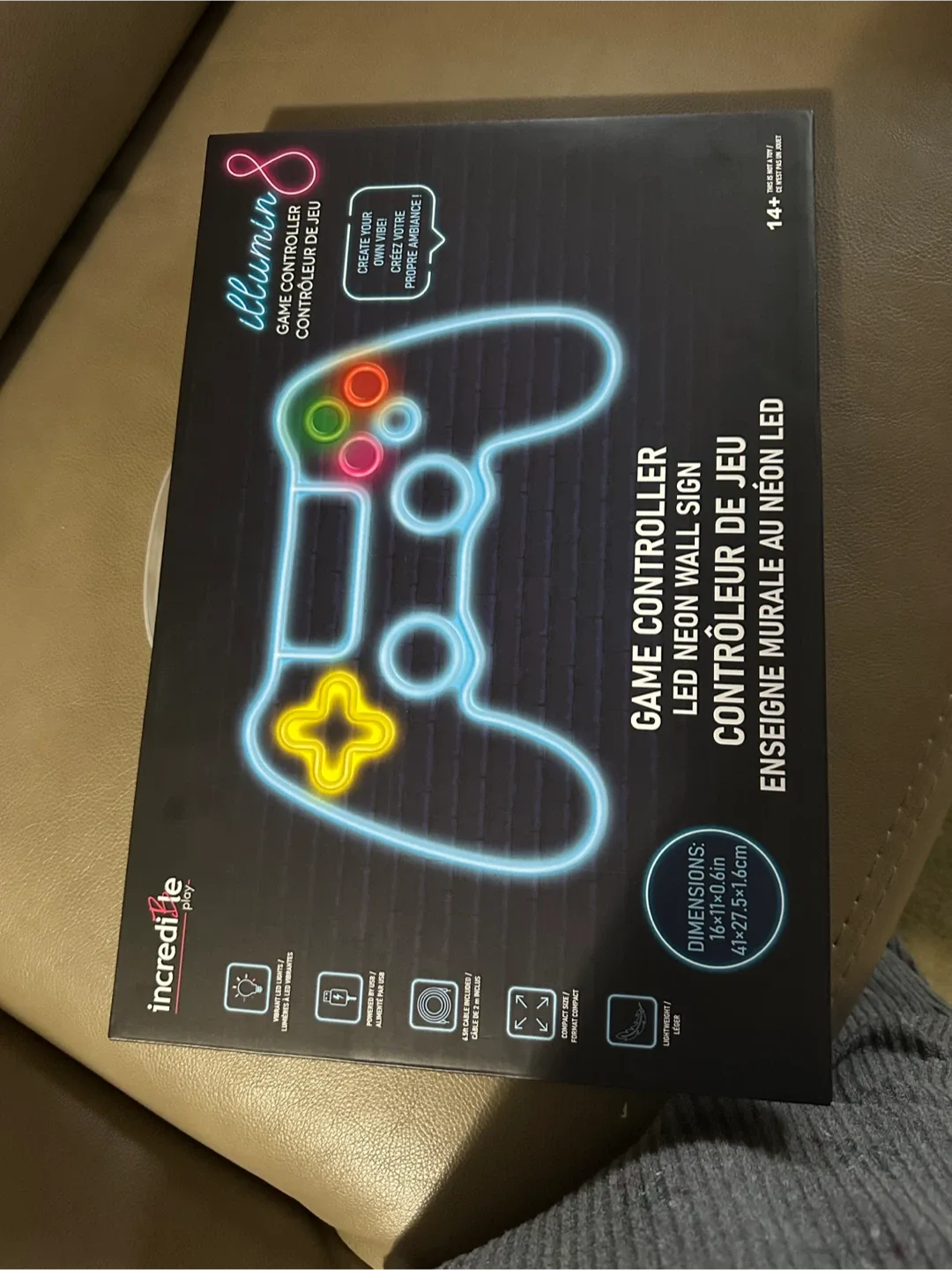 Illumin8 Game Controller LED Neon Wall Sign - New