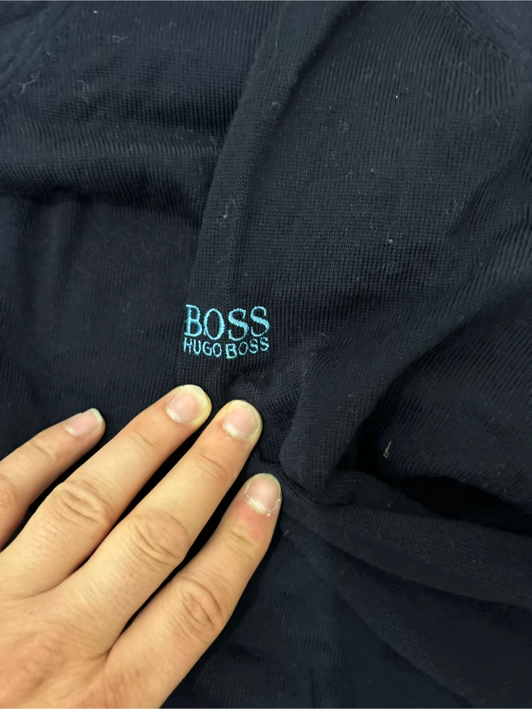 Hugo Boss Cardigan, Navy Blue - photo 2