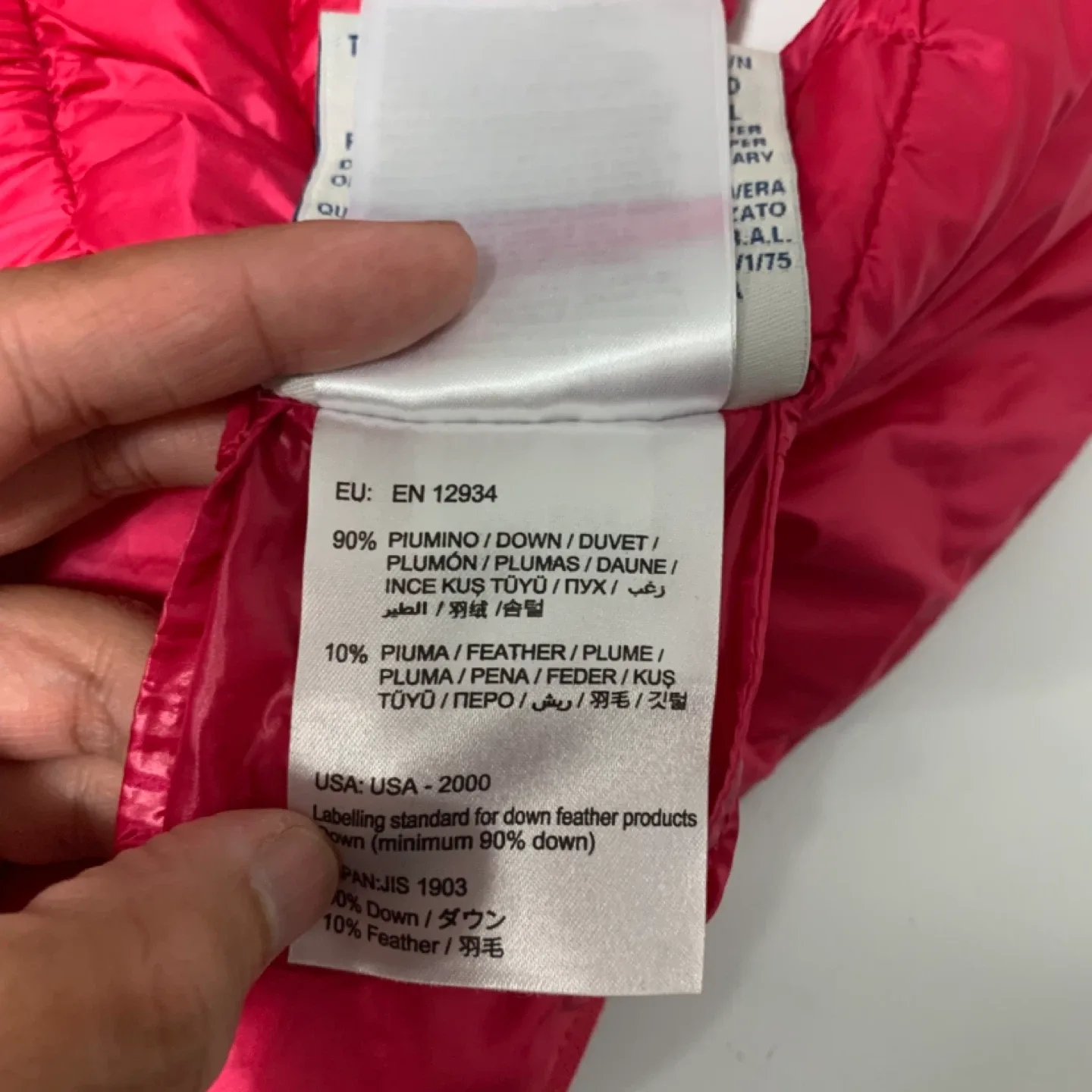 Moncler Nanee Gilet - Pink - Size XS / S youth image indicator(6)