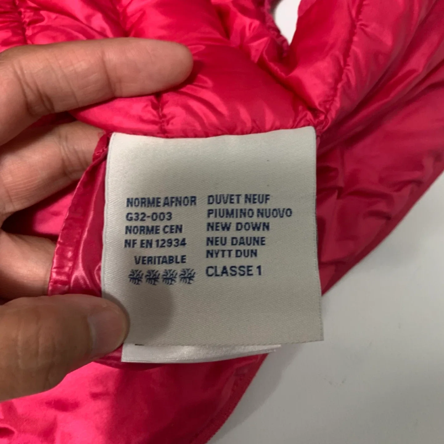 Moncler Nanee Gilet - Pink - Size XS / S youth image indicator(2)