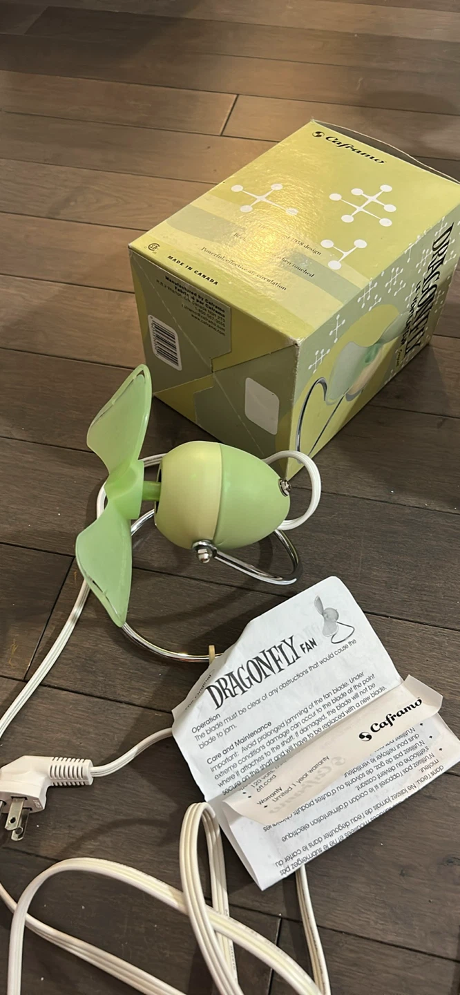 Caframo Dragonfly Fan - Retro Style!