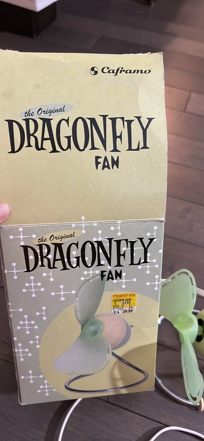 Caframo Dragonfly Fan - Retro Style! image indicator(2)