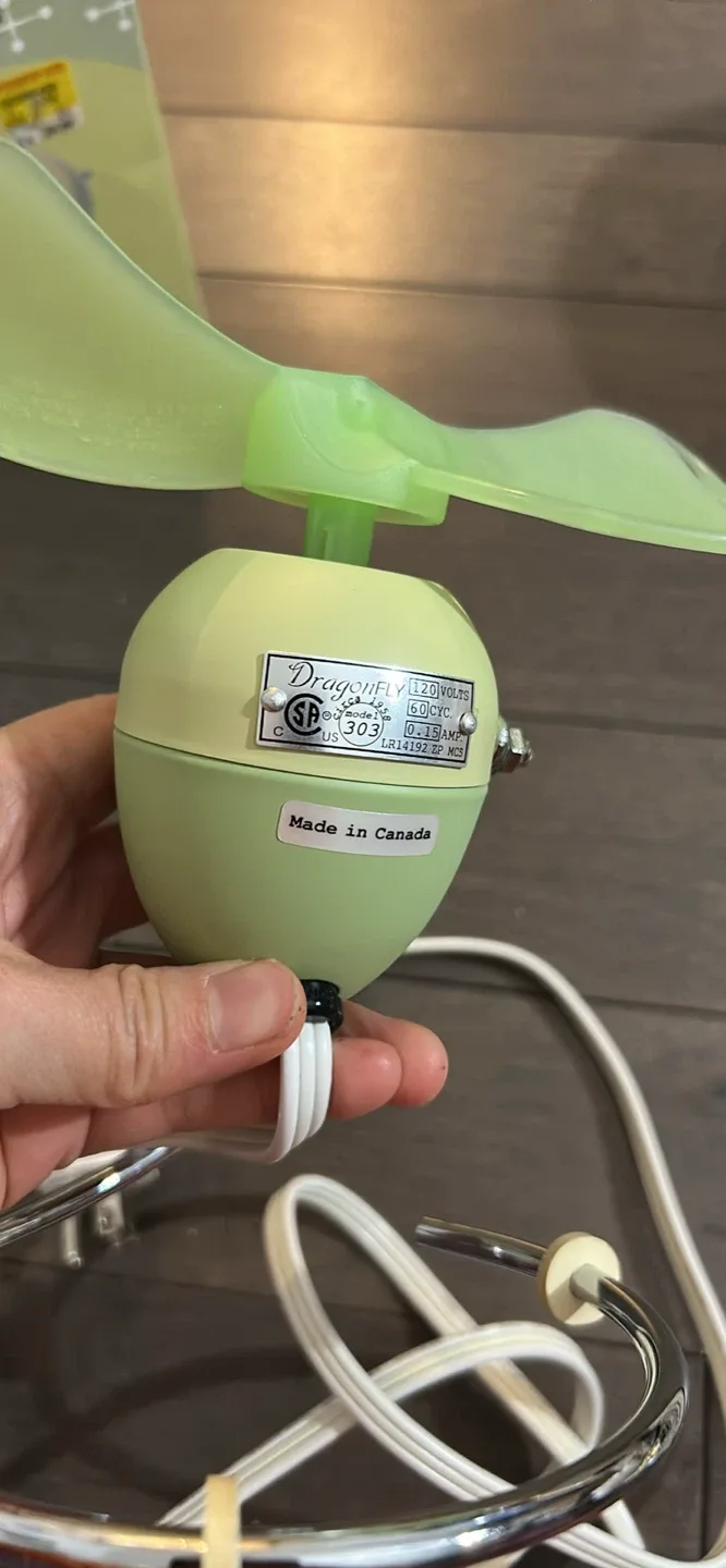 Caframo Dragonfly Fan - Retro Style! image indicator(3)