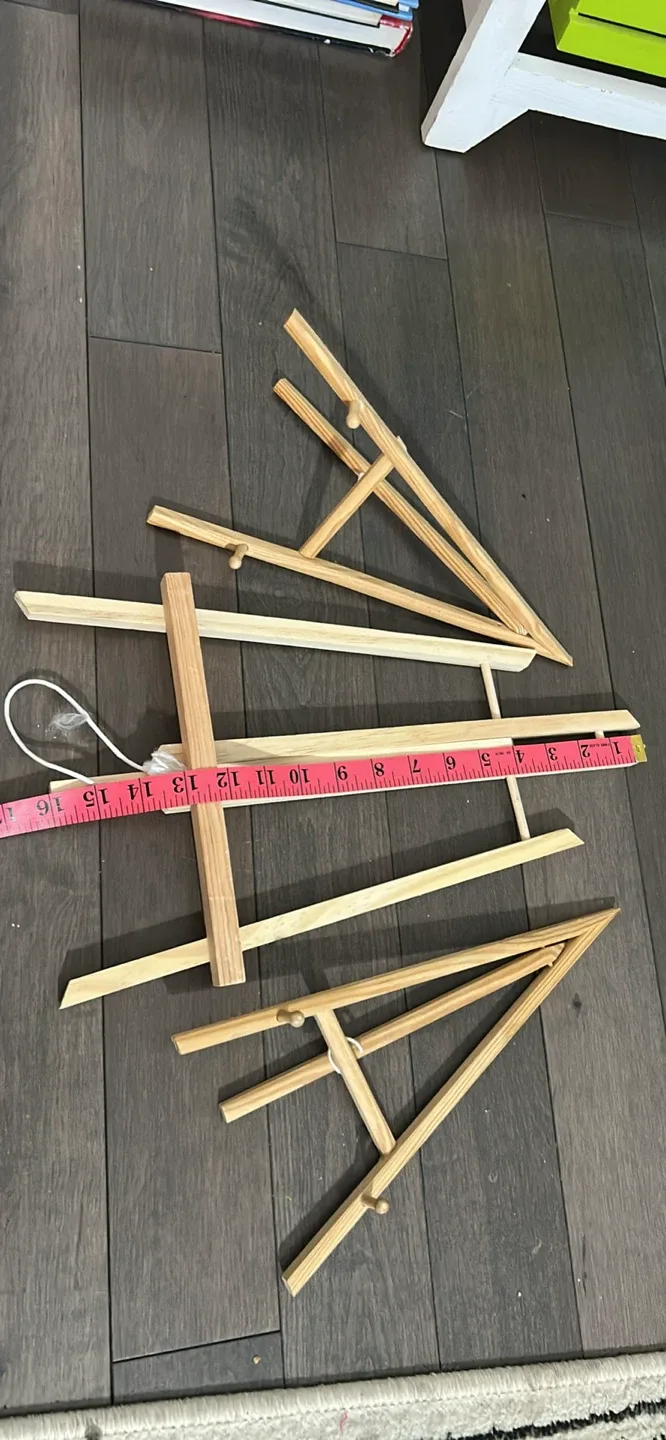 Wooden Easel Set