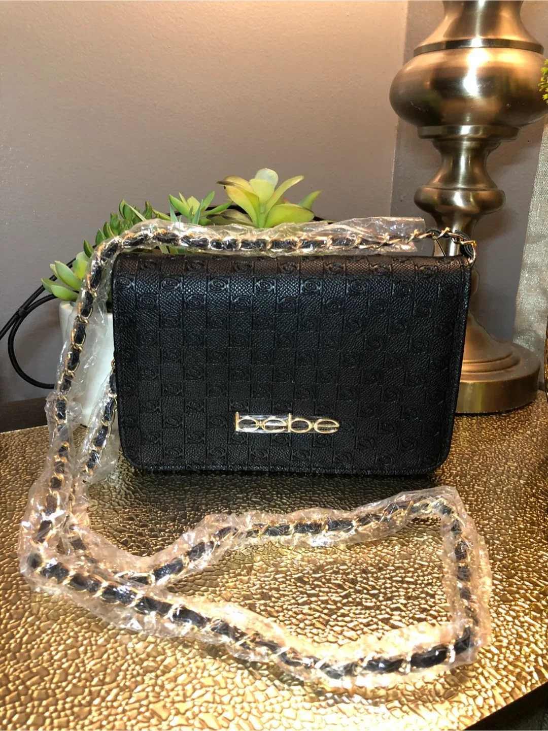 Bebe Black Crossbody Bag - New with Tags!