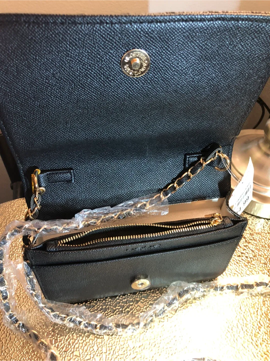 Bebe Black Crossbody Bag - New with Tags! image indicator(3)