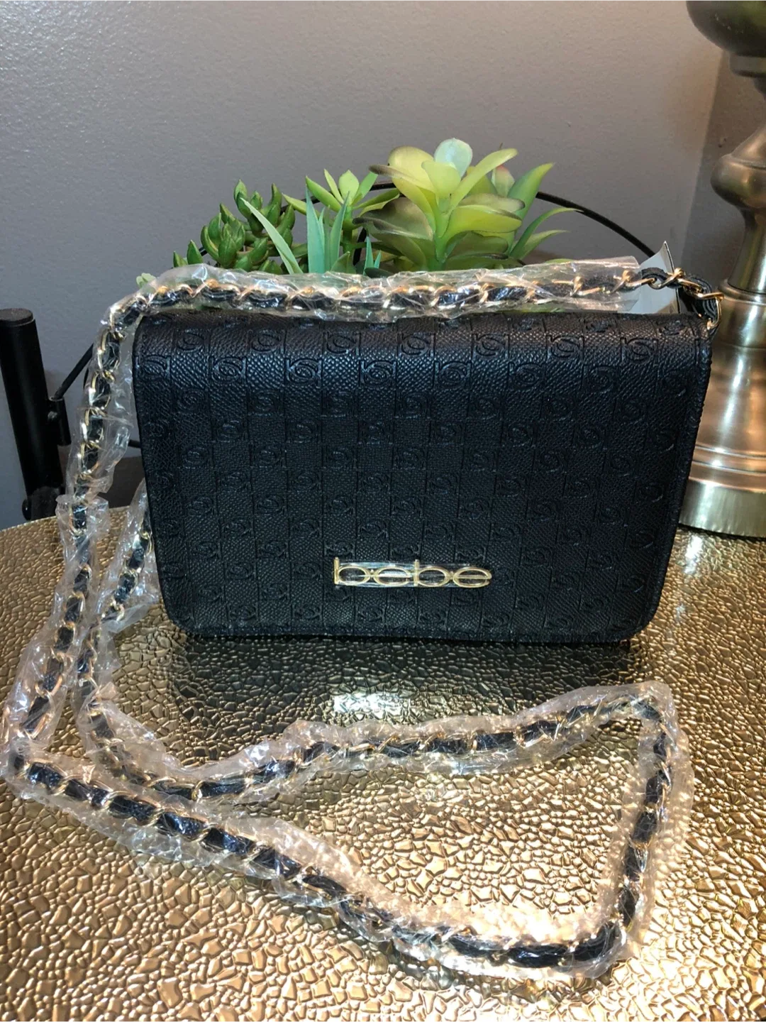 Bebe Black Crossbody Bag - New with Tags! image indicator(7)