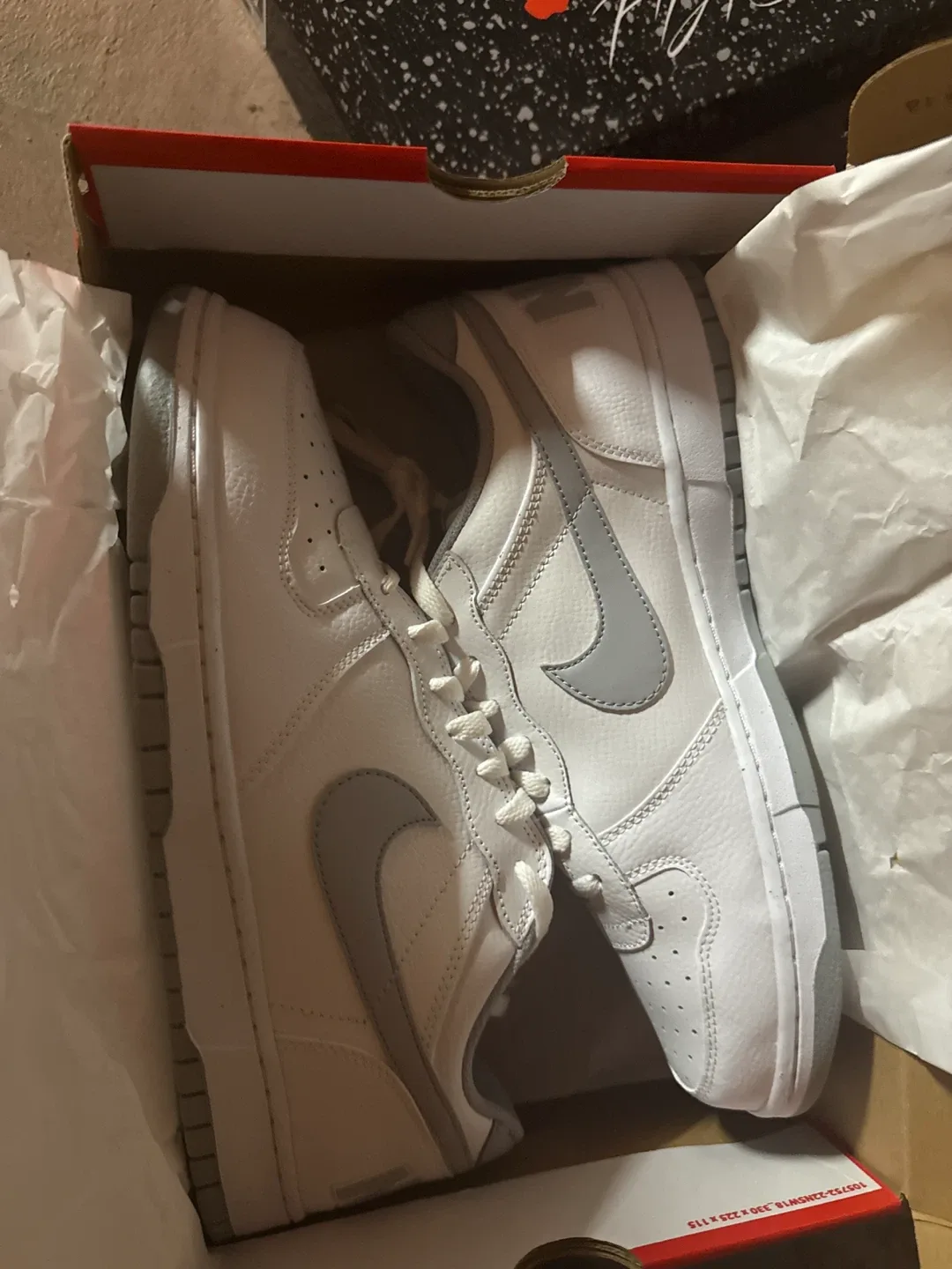 Nike Dunk Low Retro White/Grey Shoes