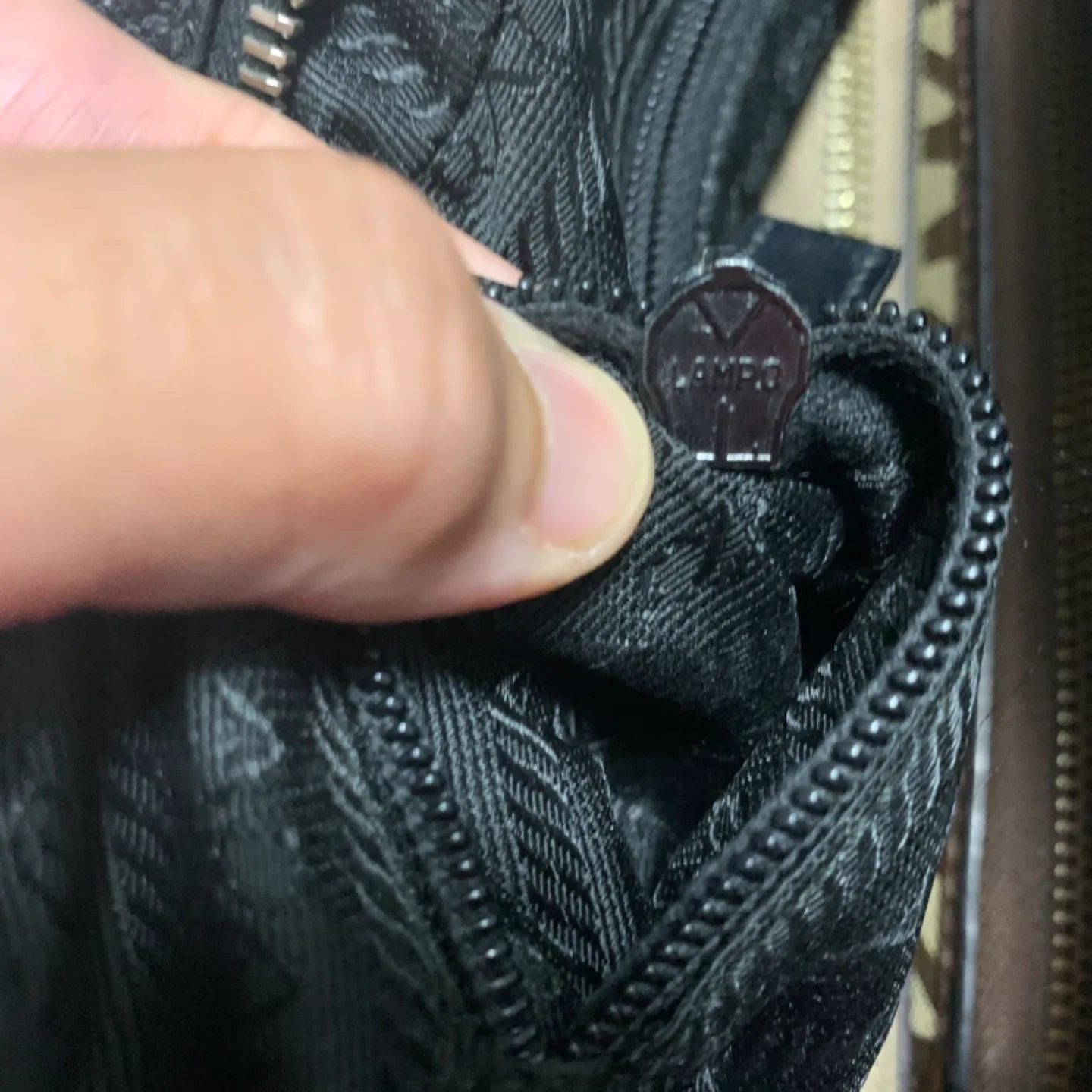 Prada Black Leather Handbag image indicator(6)