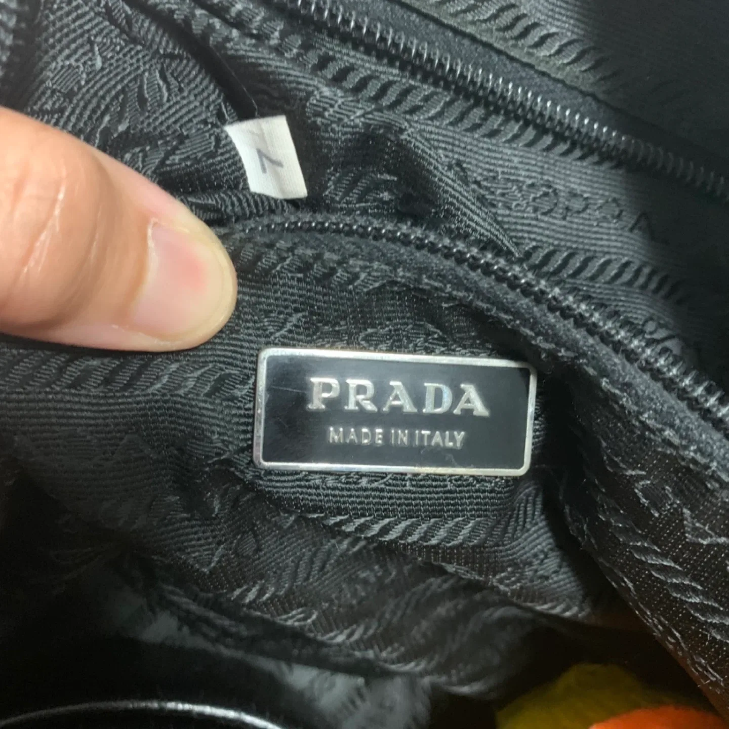 Prada Black Leather Handbag image indicator(7)