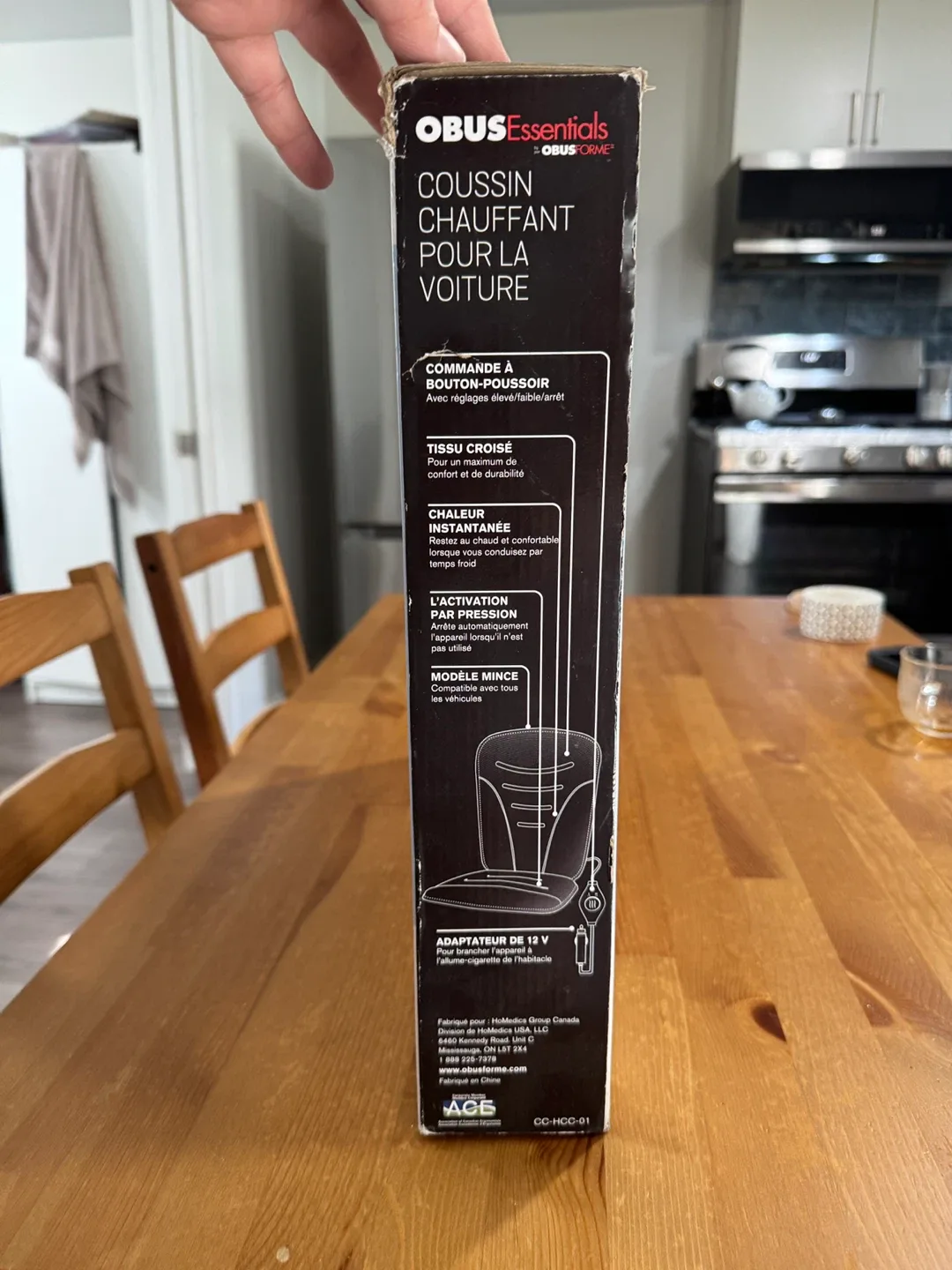 ObusForme Heated Car Cushion - New in Box! image indicator(3)