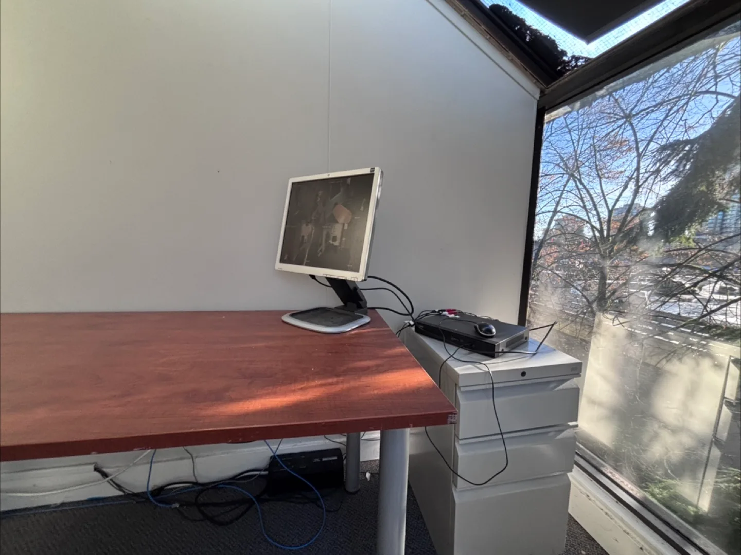 Brown Office Desk (60x32 inches) image indicator(2)