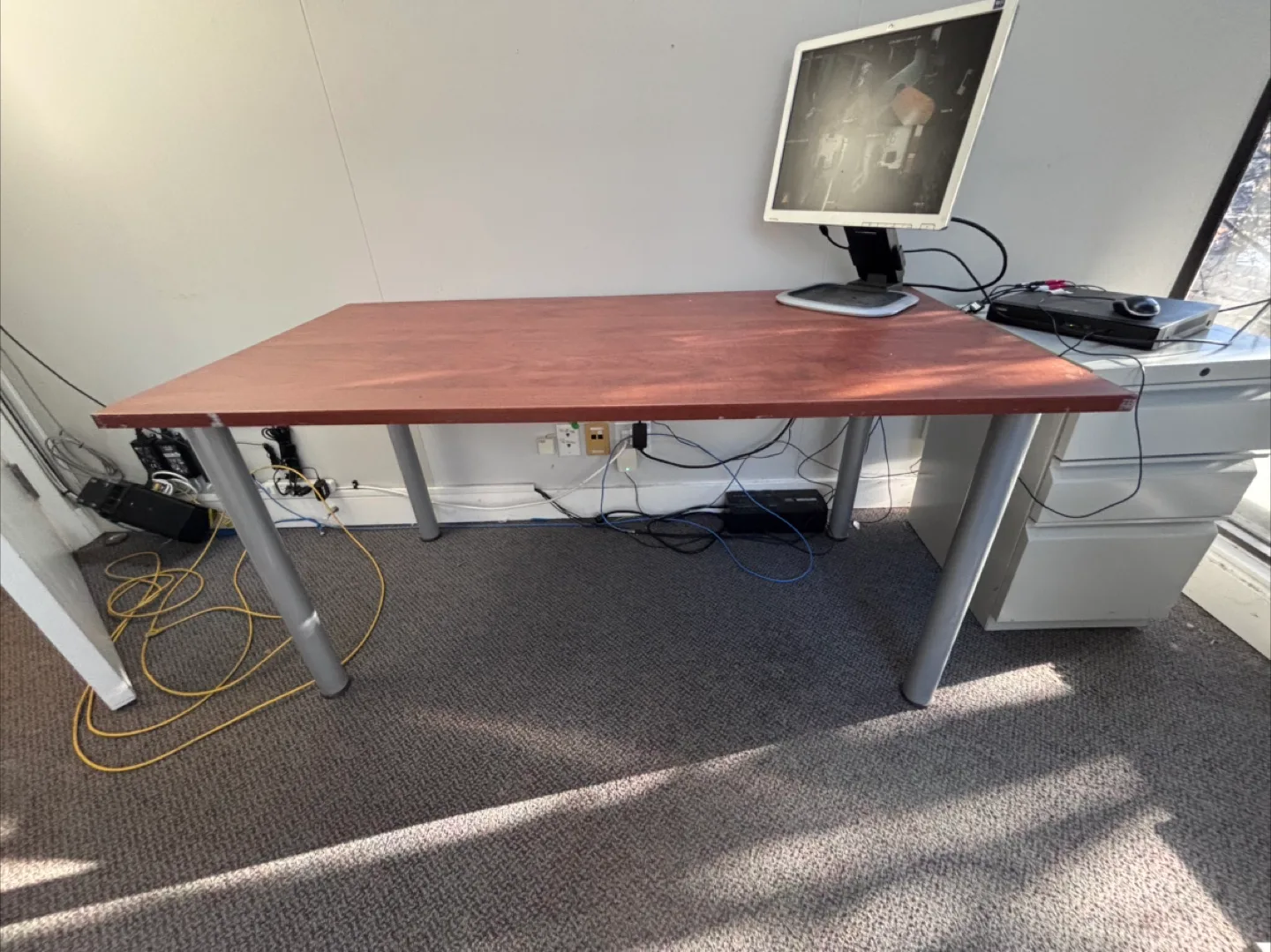 Brown Office Desk (60x32 inches)