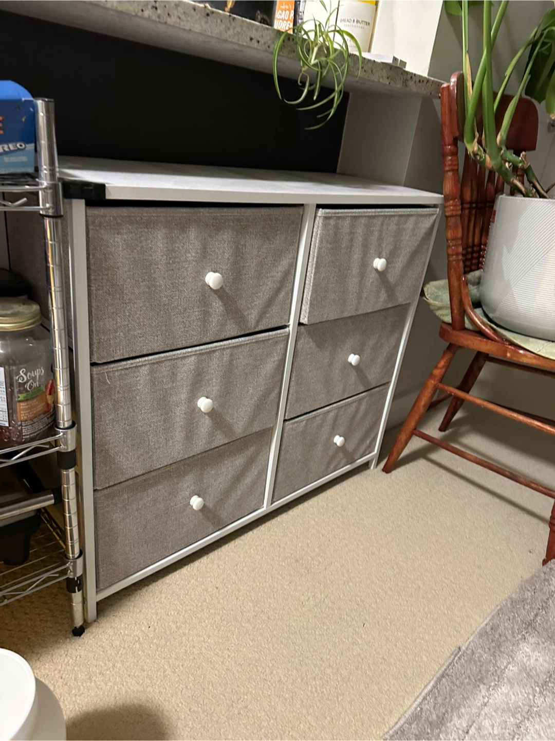 SONGMICS 6-Drawer Fabric Dresser - photo 2