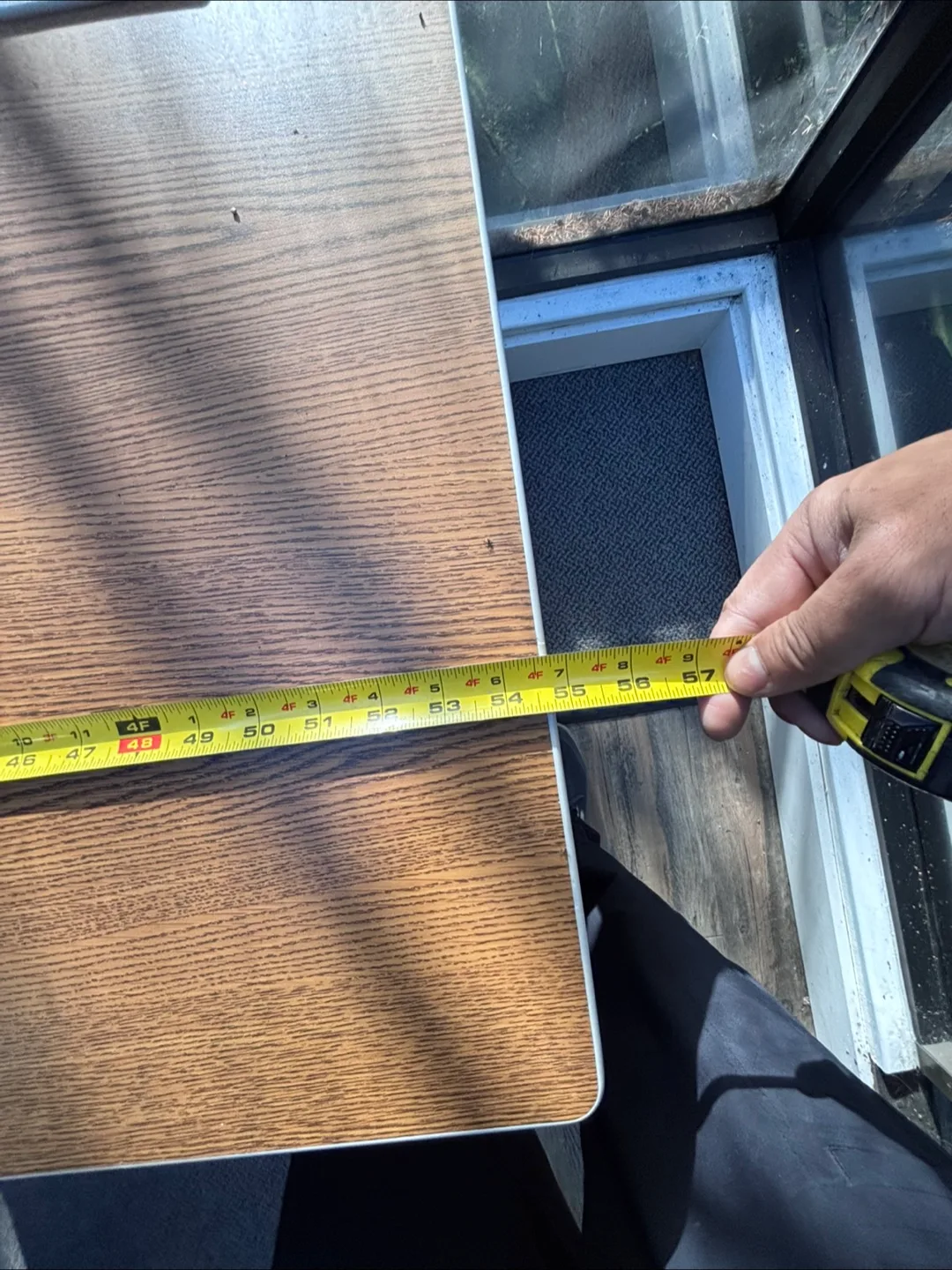 Wood Desk - 57" x 23" image indicator(3)