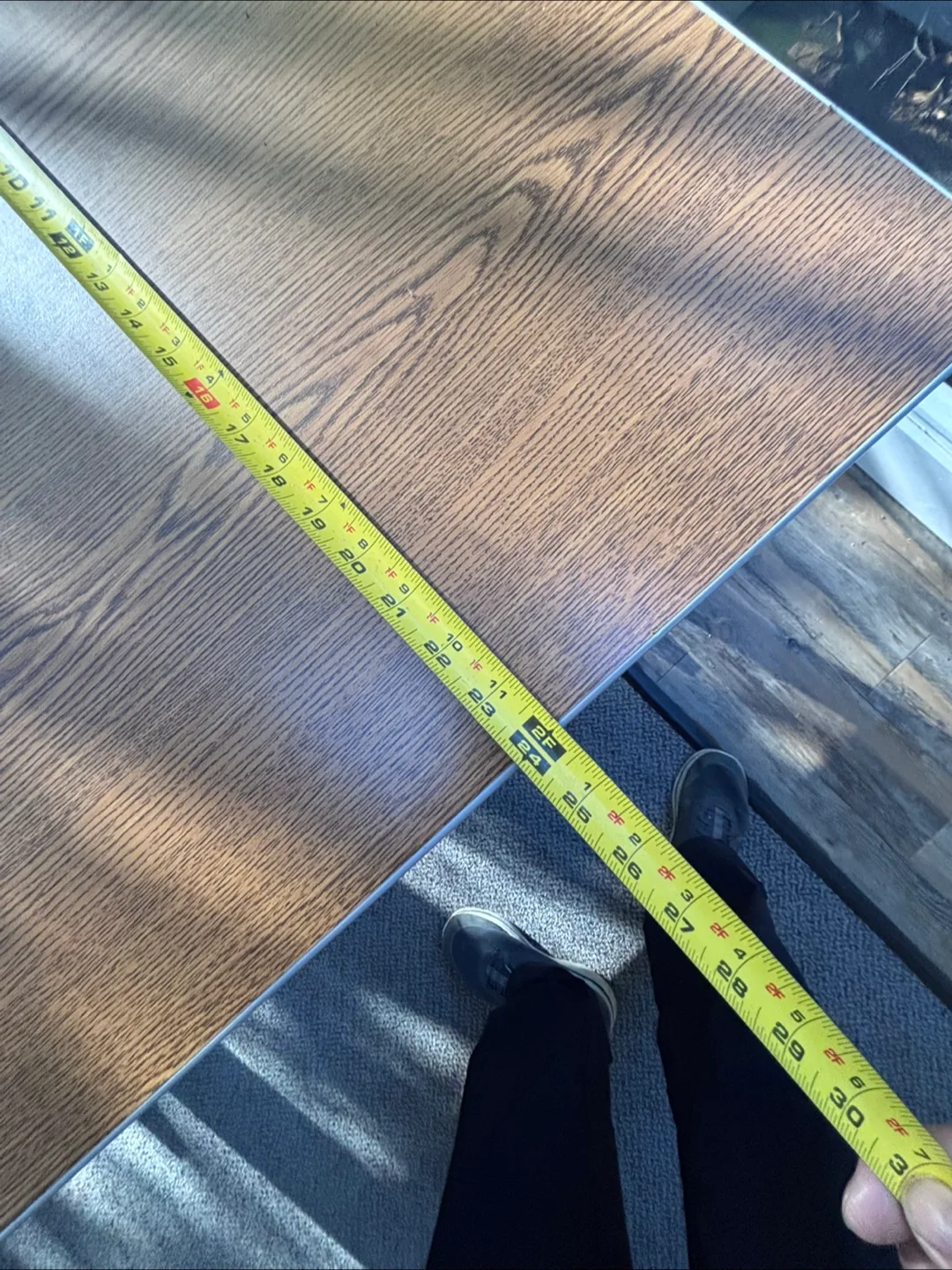 Wood Desk - 57" x 23" image indicator(2)
