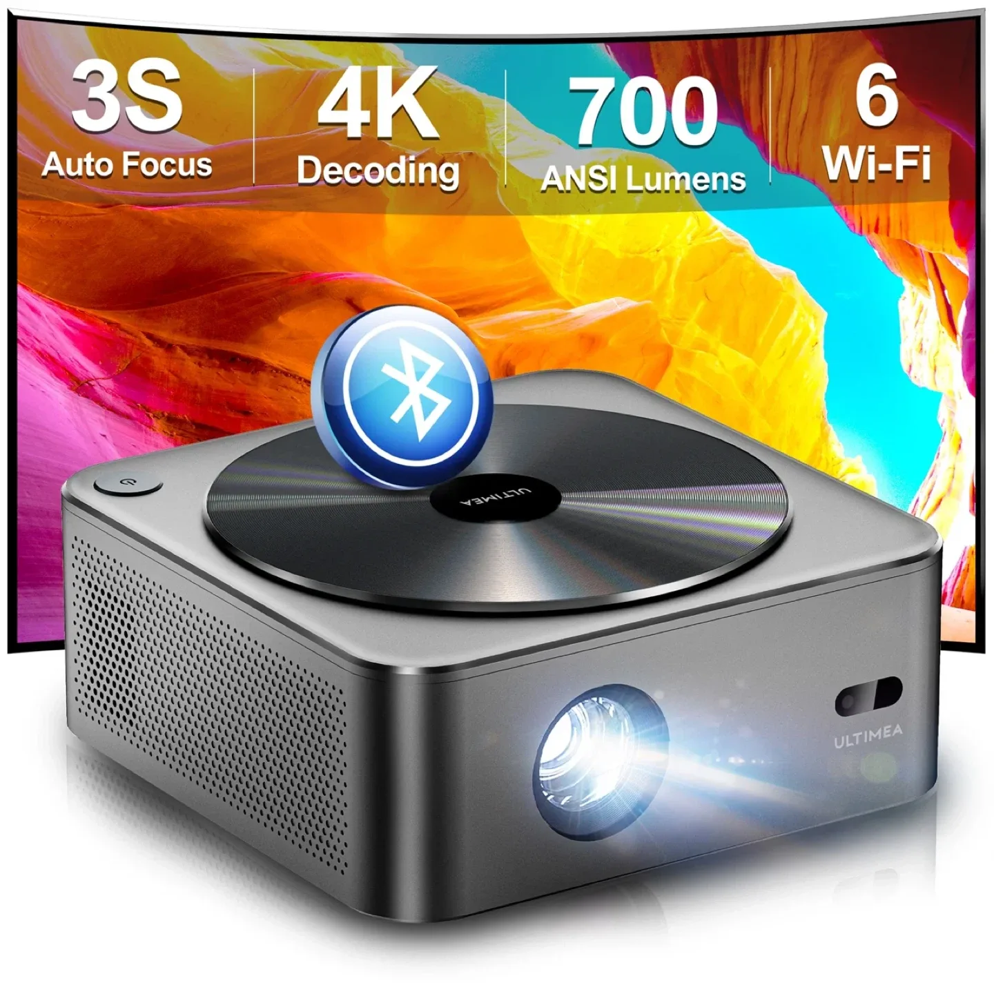 ULTIMEA Apollo P40 Auto Focus 1080P Projector image indicator(3)