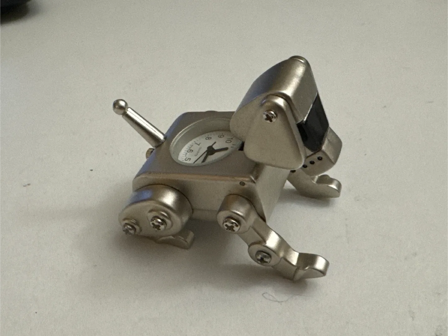 Robot Dog Clock - Unique Decor!