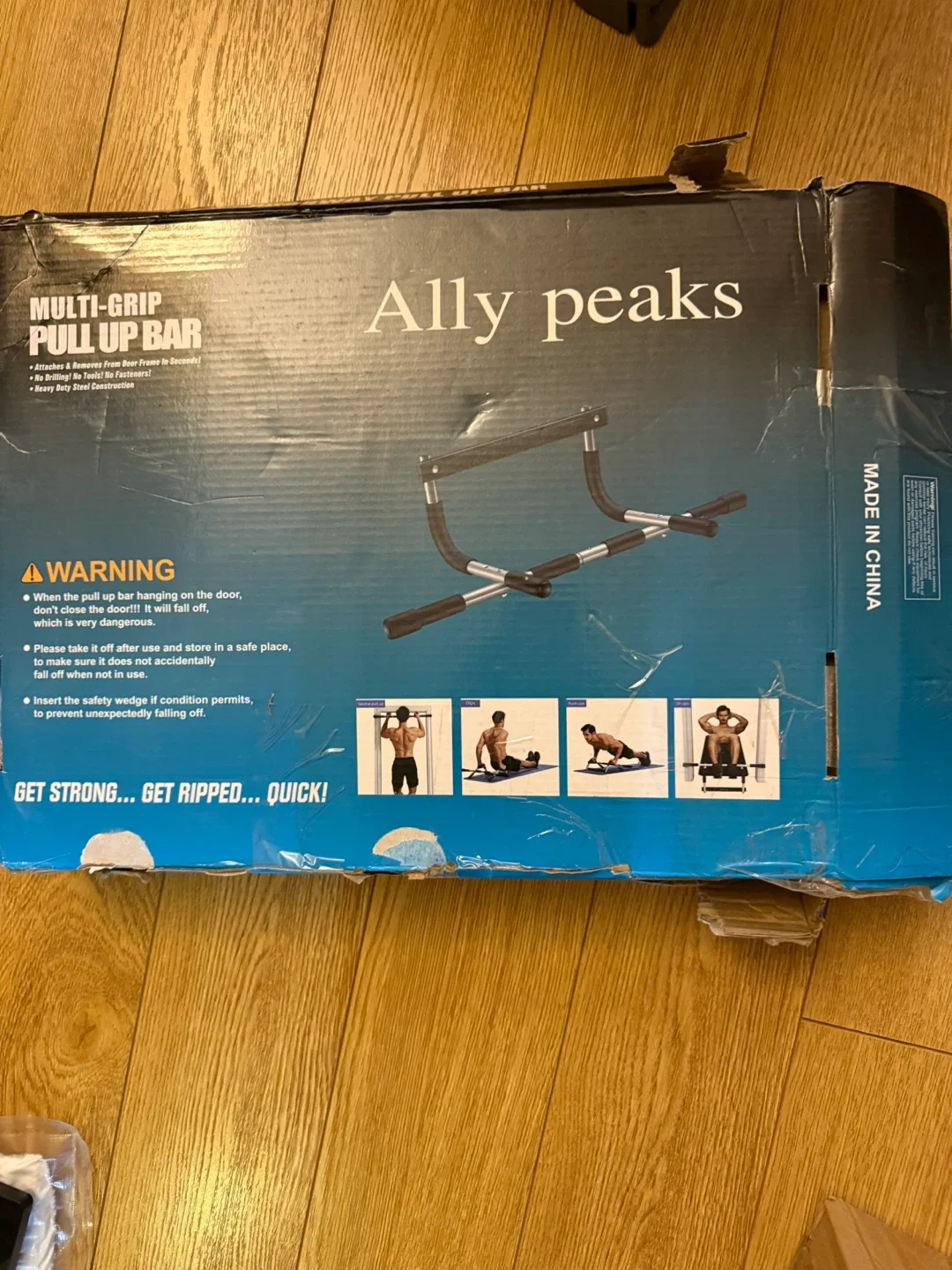 Ally Peaks Multi-Grip Pull Up Bar #cleanout image indicator(3)