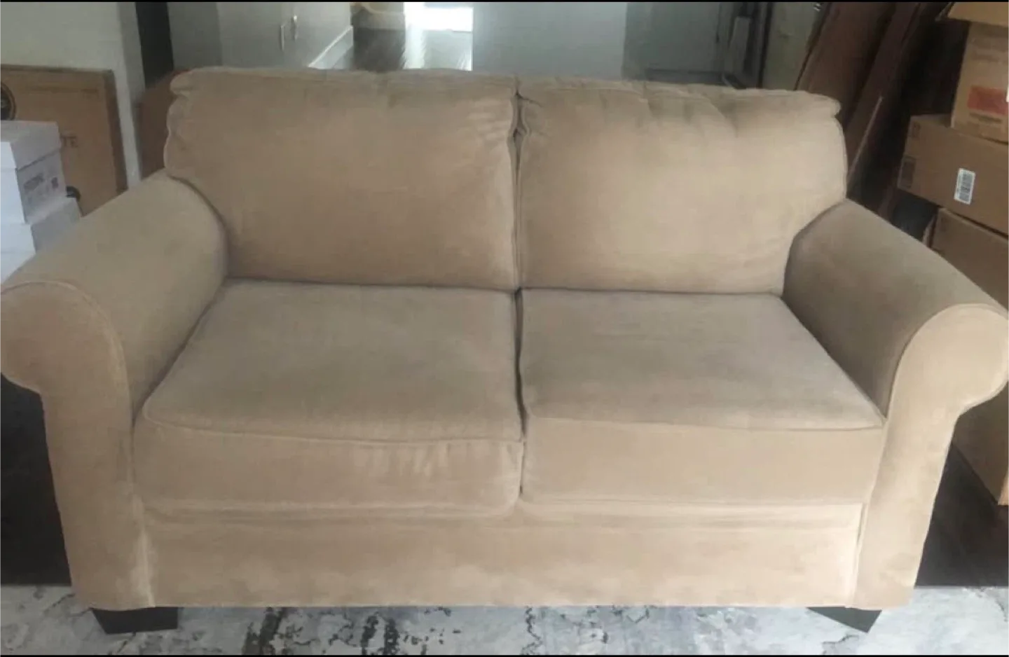 Tan Sofa