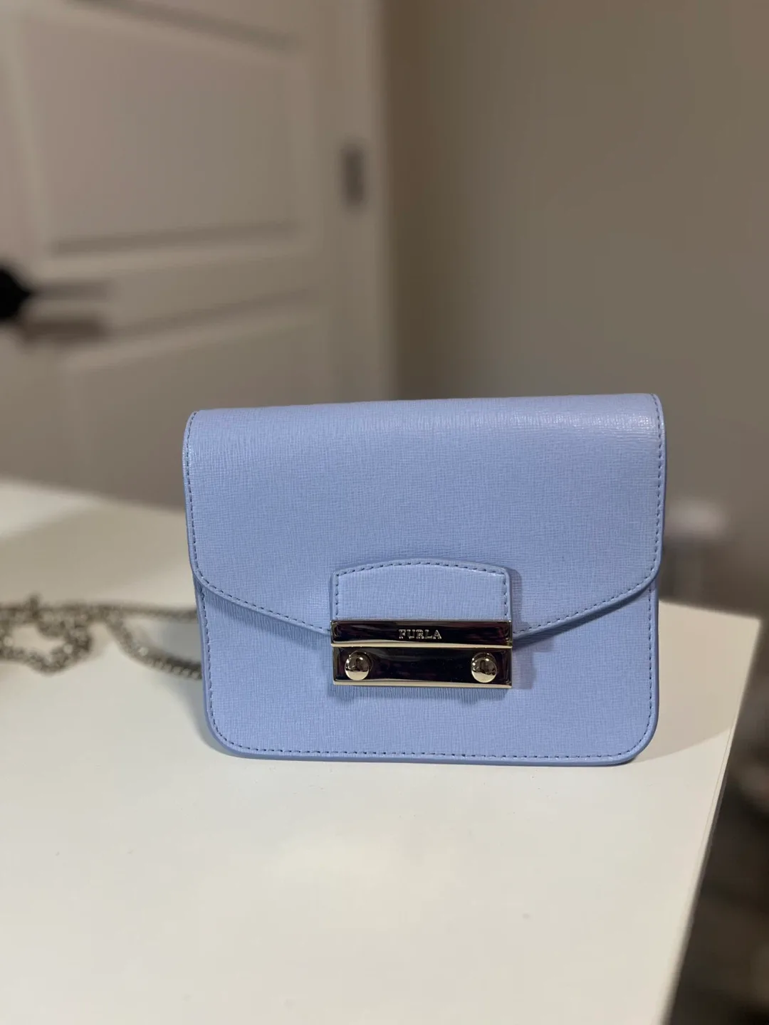 Furla Metropolis Mini Crossbody Bag - blue