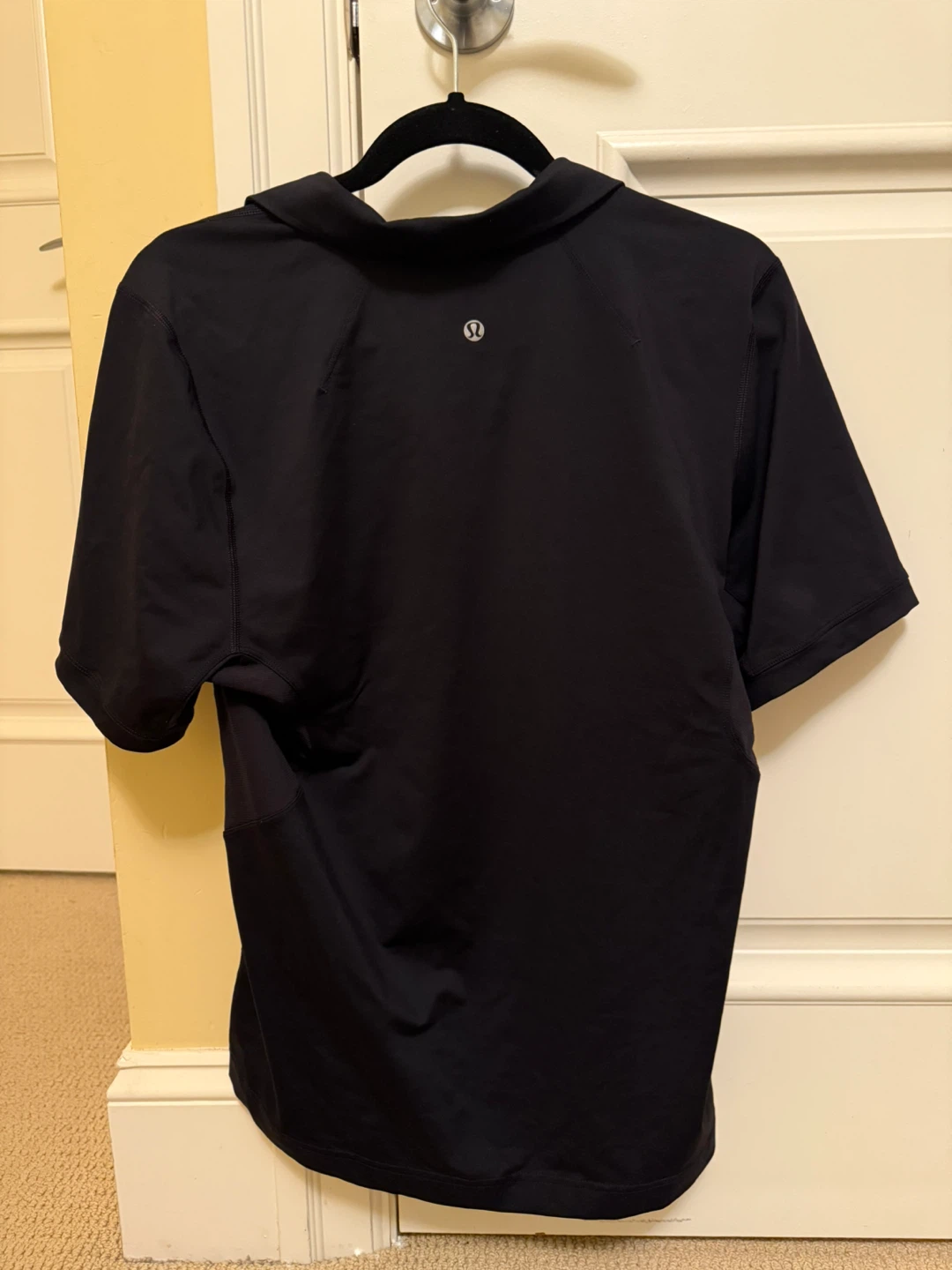 Lululemon Men's Black Polo Shirt Size Small - photo 4