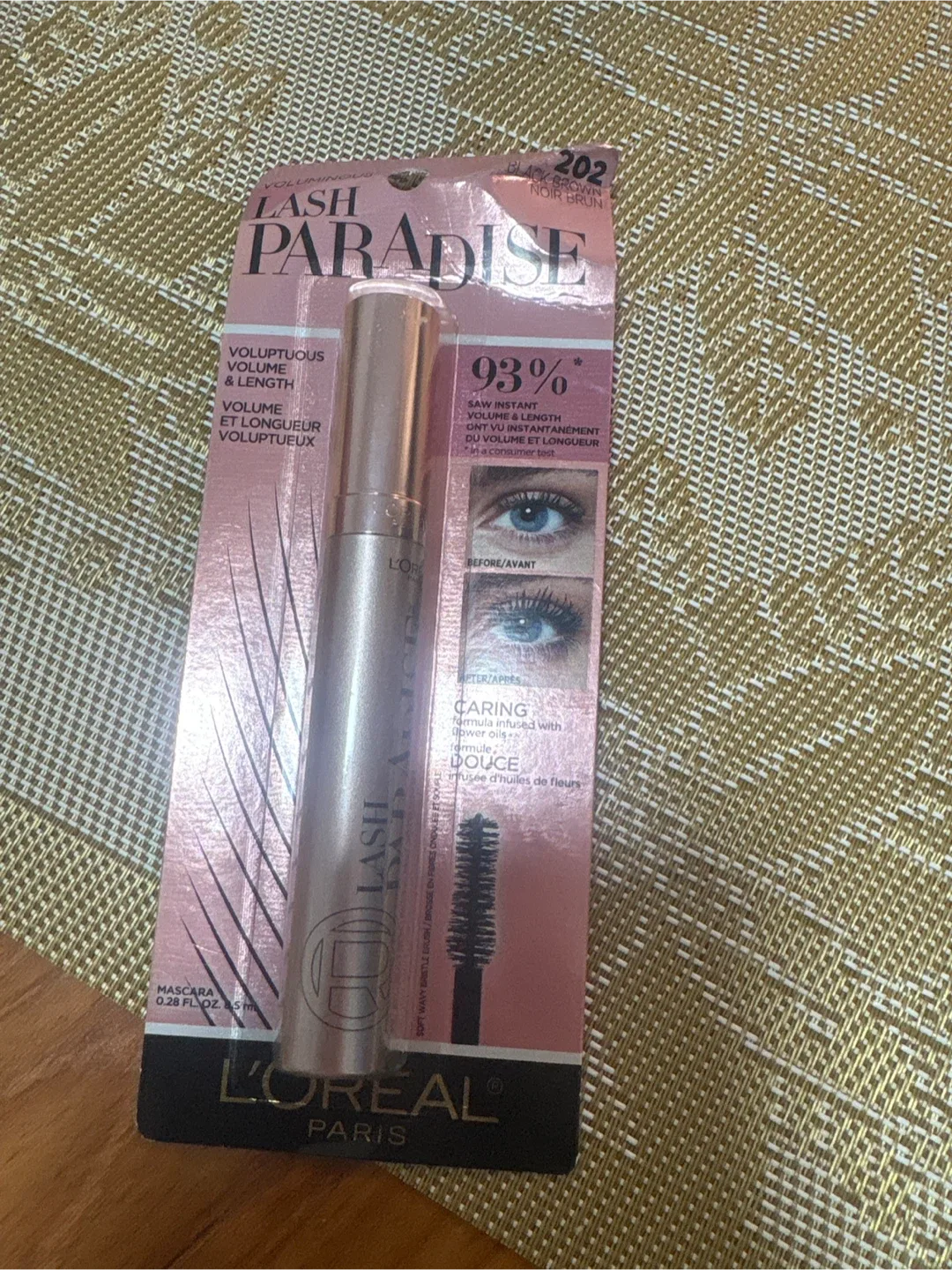 L'Oreal Lash Paradise Mascara - Black Brown