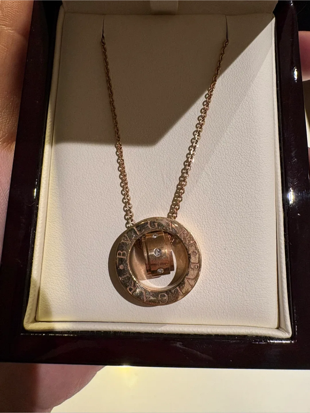 Porcello Bellevue Rose Gold Necklace image indicator(3)