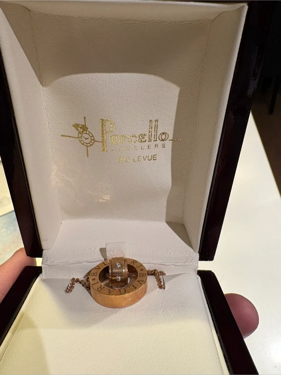 Porcello Bellevue Rose Gold Necklace image indicator(2)