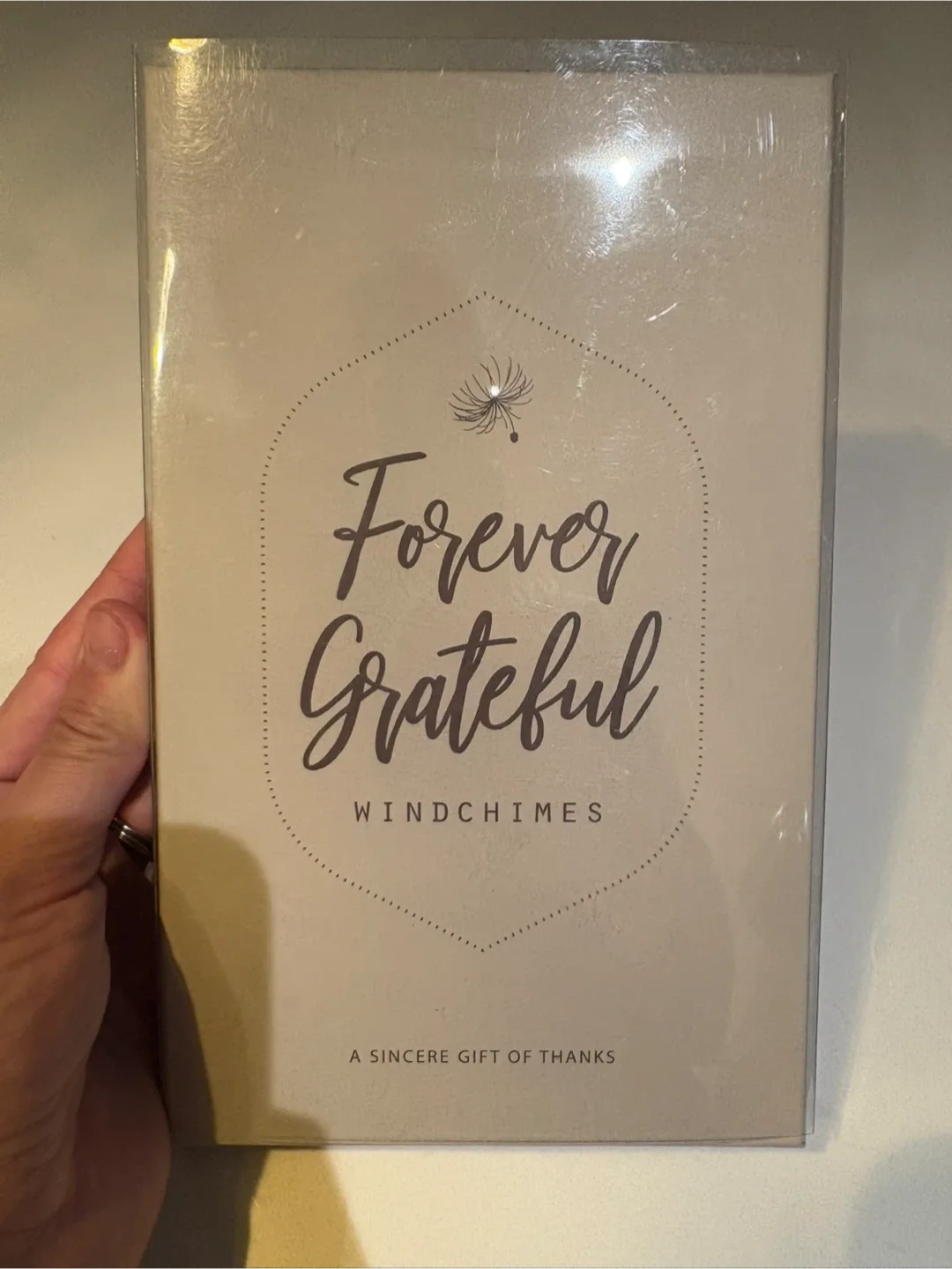 Forever Grateful Windchimes - New in Box