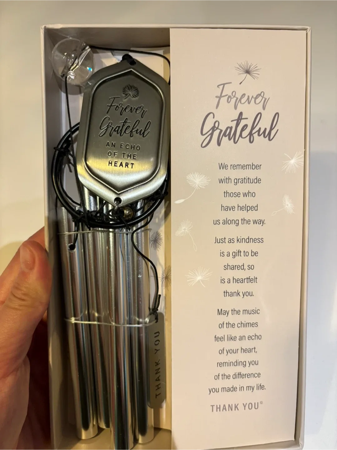 Forever Grateful Windchimes - New in Box image indicator(2)